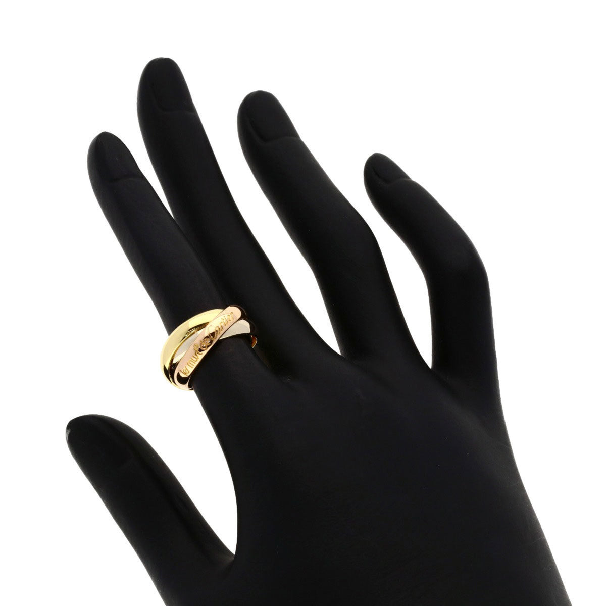 Cartier Trinity Yellow Gold (18K) Pink Gold (18K) White Gold (18K) Band Ring (Pre-Owned)