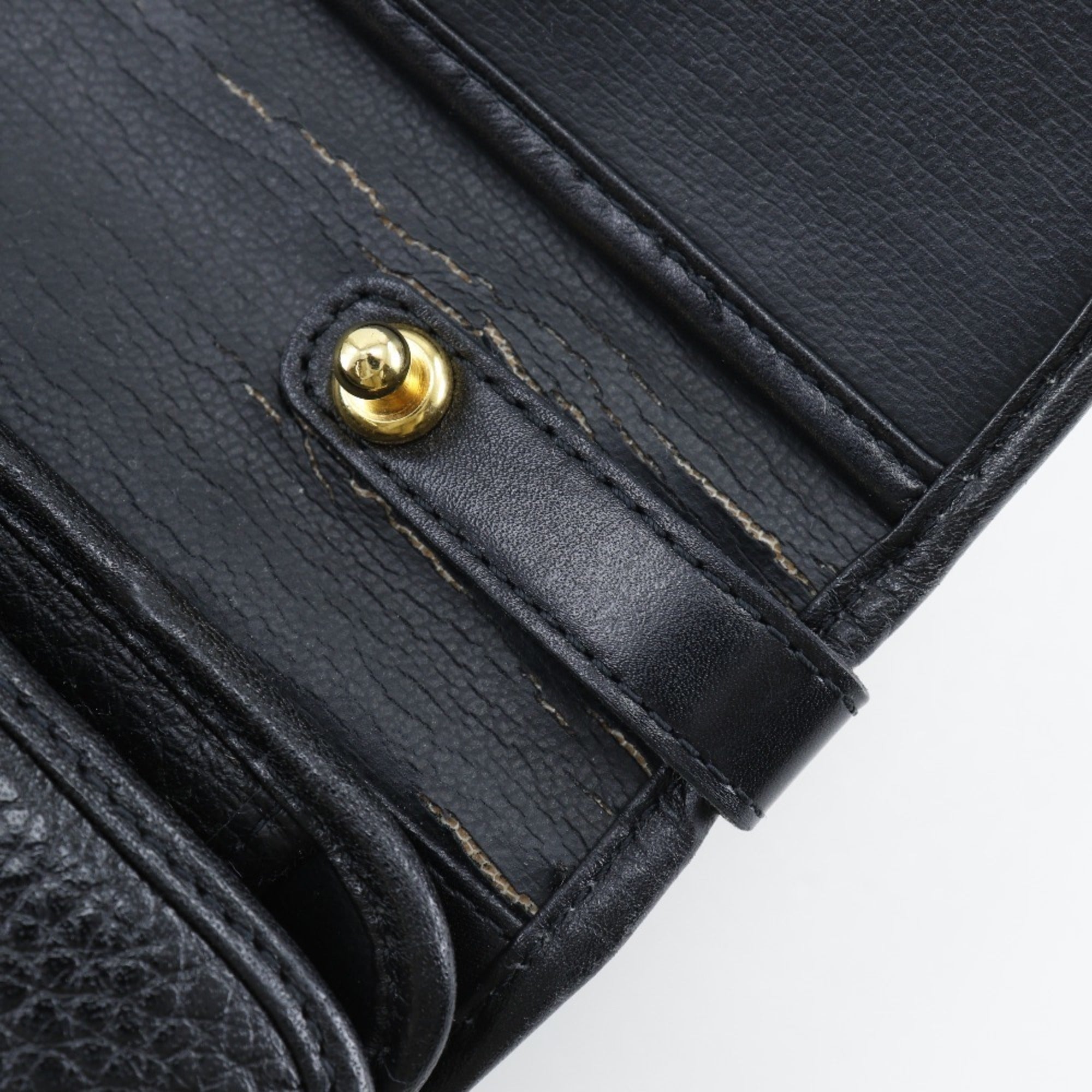 Christian Dior Black Leather Handbag (Pre-Owned)