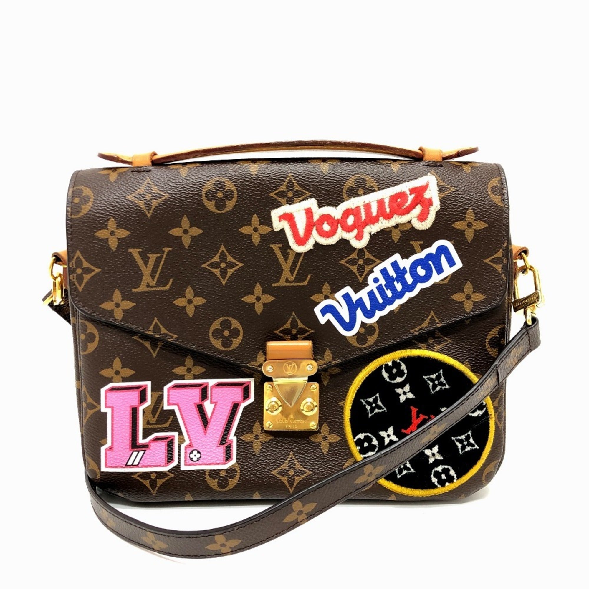 Louis Vuitton Brown Galle Monogram Multi-Color Monogram Handbag (Pre-Owned)