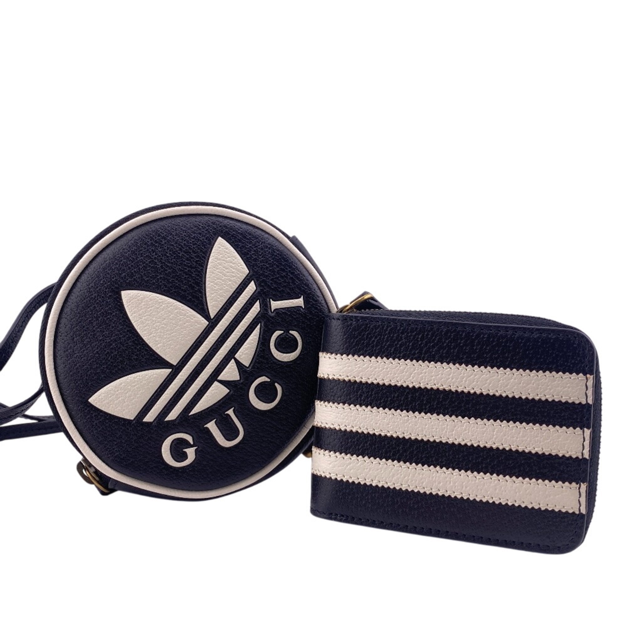 Gucci Black Leather Coin Purse/Coin Case (Pre-Owned)