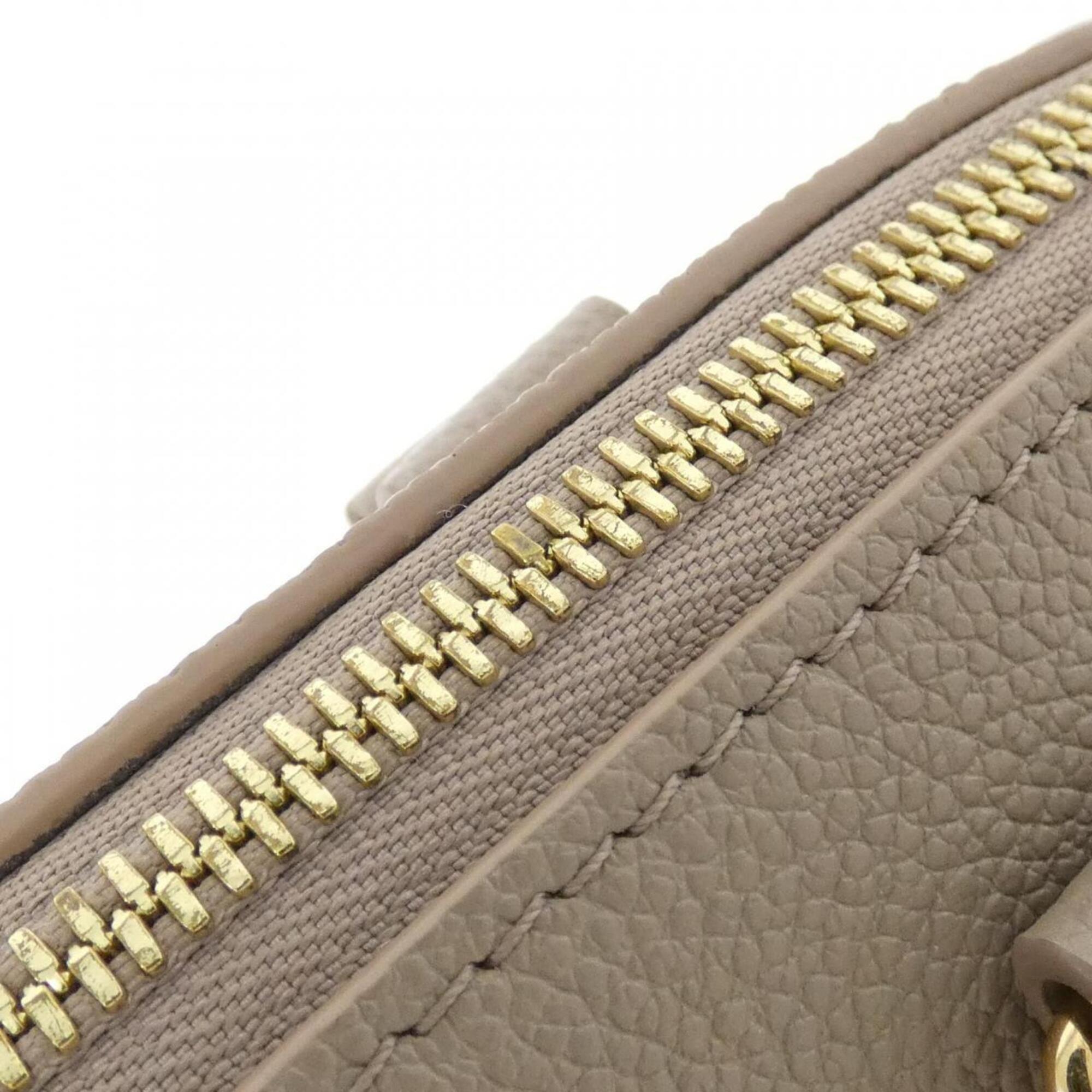 Louis Vuitton Monogram Empreinte Beige Tourterelle Leather Boston Bag (Pre-Owned)