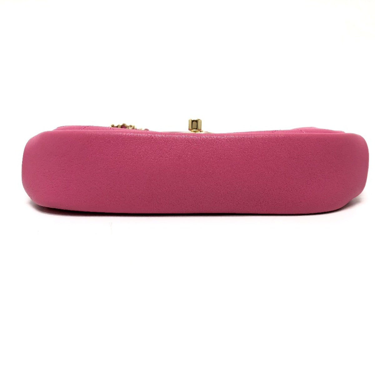 Chanel Pink Leather Shoulder Bag (Pre-Owned)