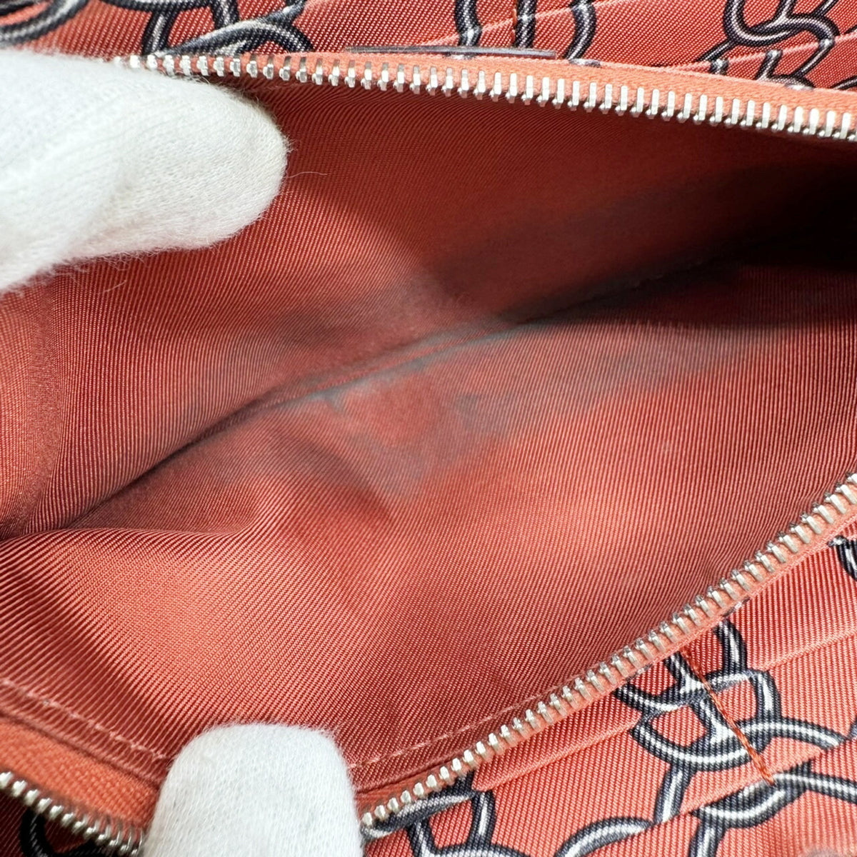 Hermes Azap Rouge H Epsom Leather Long Wallet (Bi-Fold) (Pre-Owned)