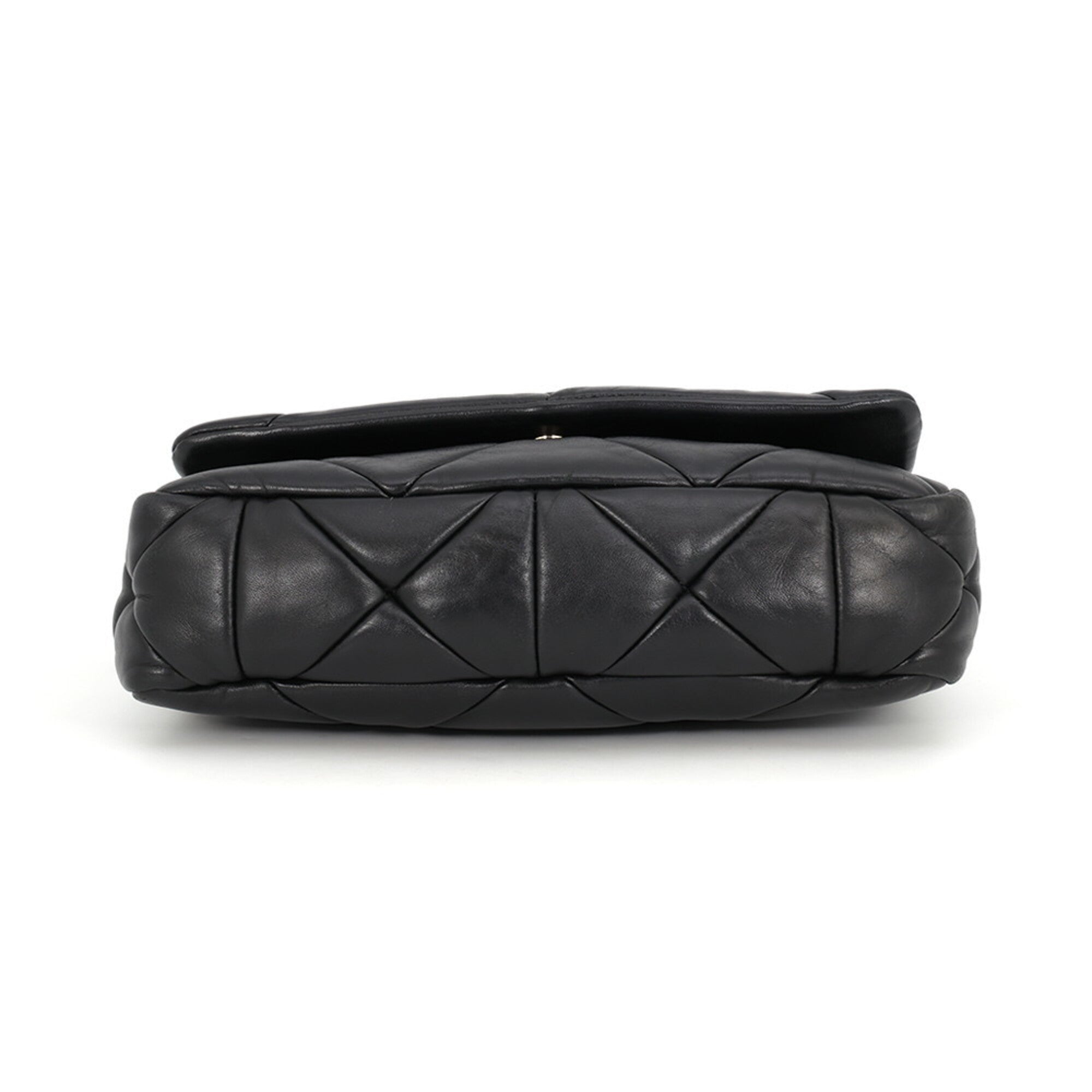 Prada Black Leather Shoulder Bag (Pre-Owned)