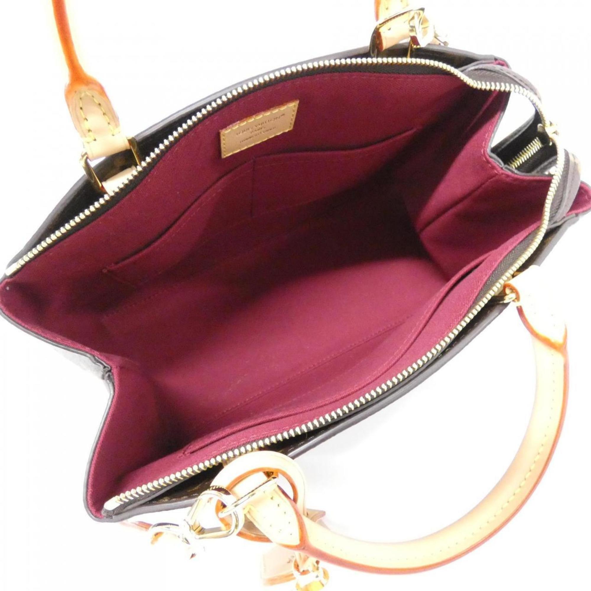 Louis Vuitton Marron Coated Canvas Handbag (Pre-Owned)