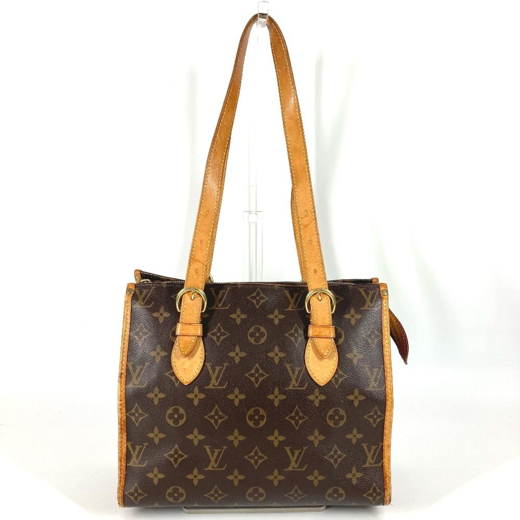 Louis Vuitton Brown Monogram Shoulder Bag Tote Bag (Pre-Owned)