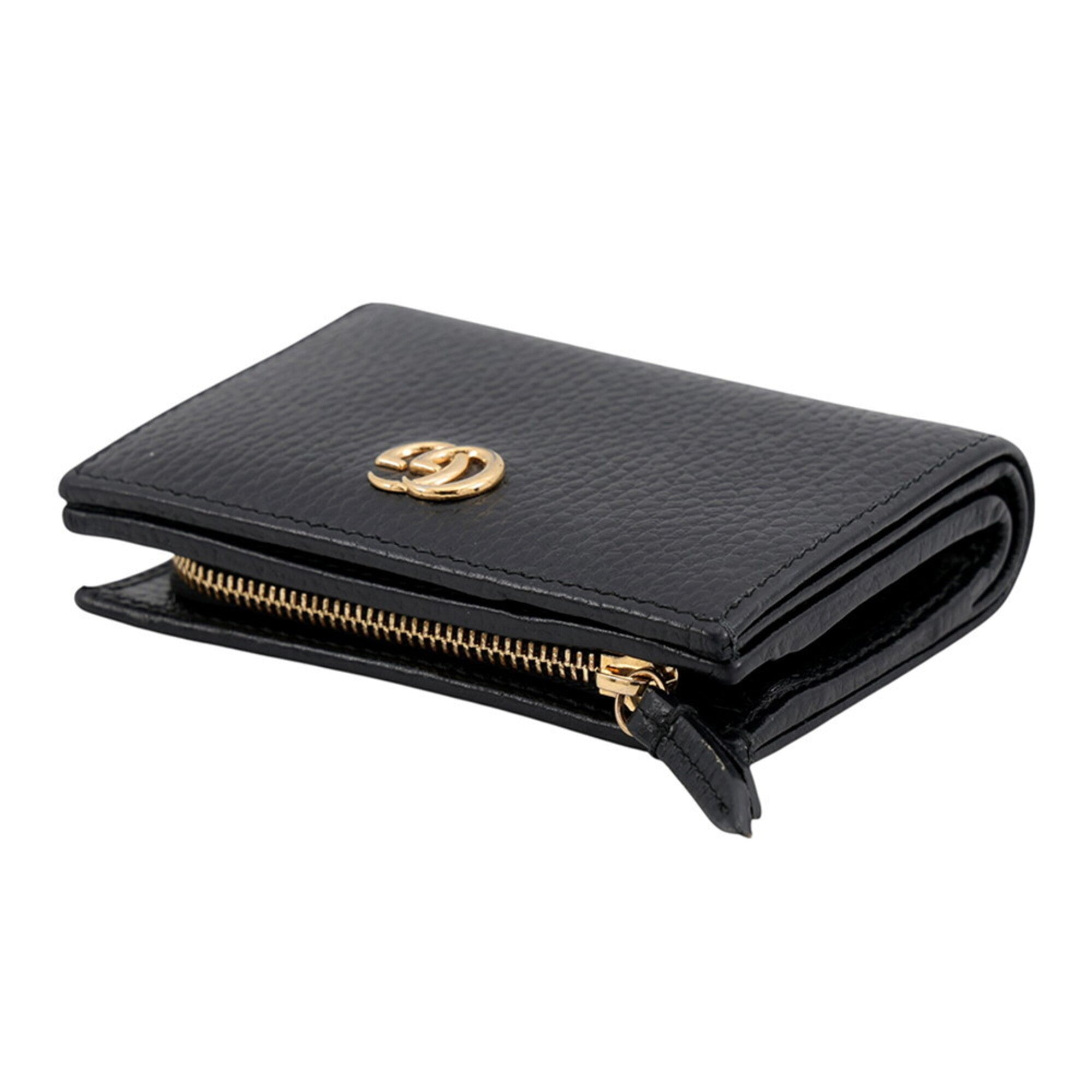 Gucci Black Leather Wallet (Bi-Fold) (Pre-Owned)