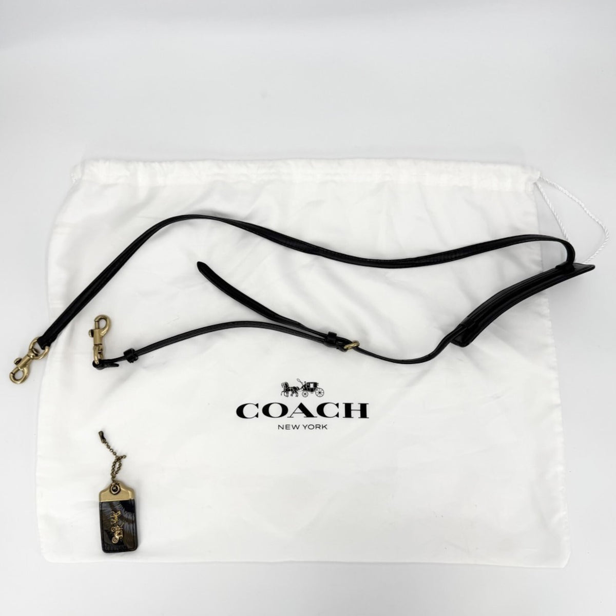 Coach Black Multi-Color Leather Handbag Shoulder Bag (Pre-Owned)