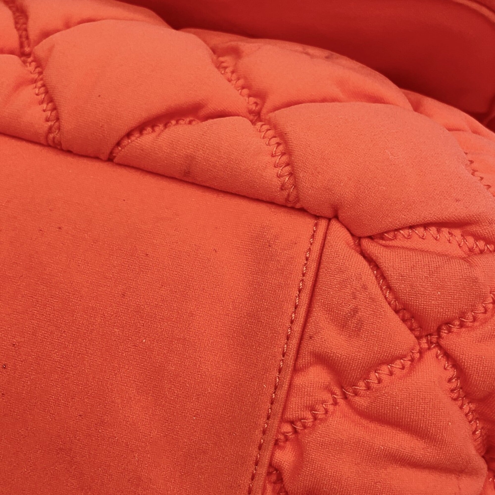 Chanel Red Color Nylon Shoulder Bag (Pre-Owned)