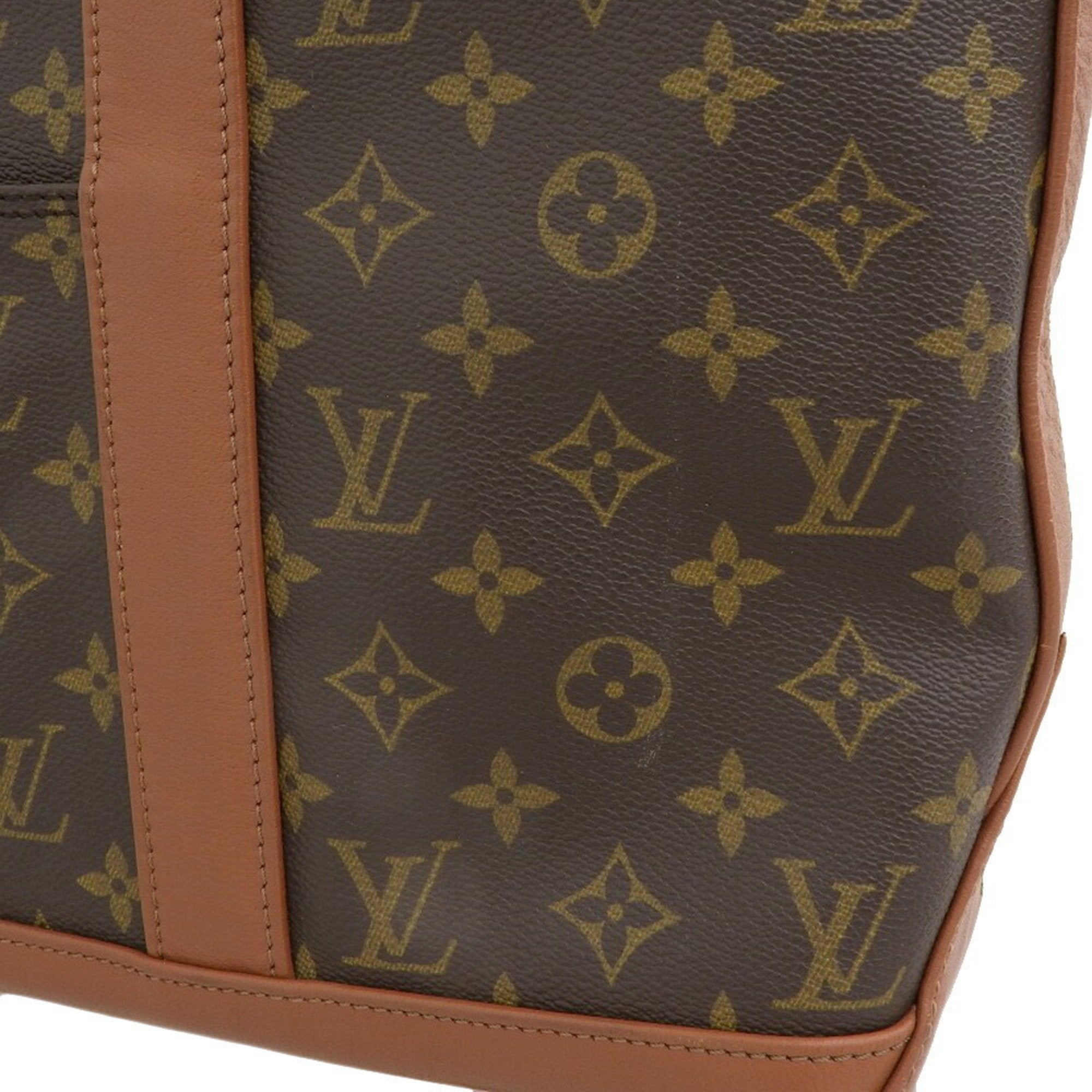 Louis Vuitton Brown Monogram Pvc Handbag Tote Bag (Pre-Owned)