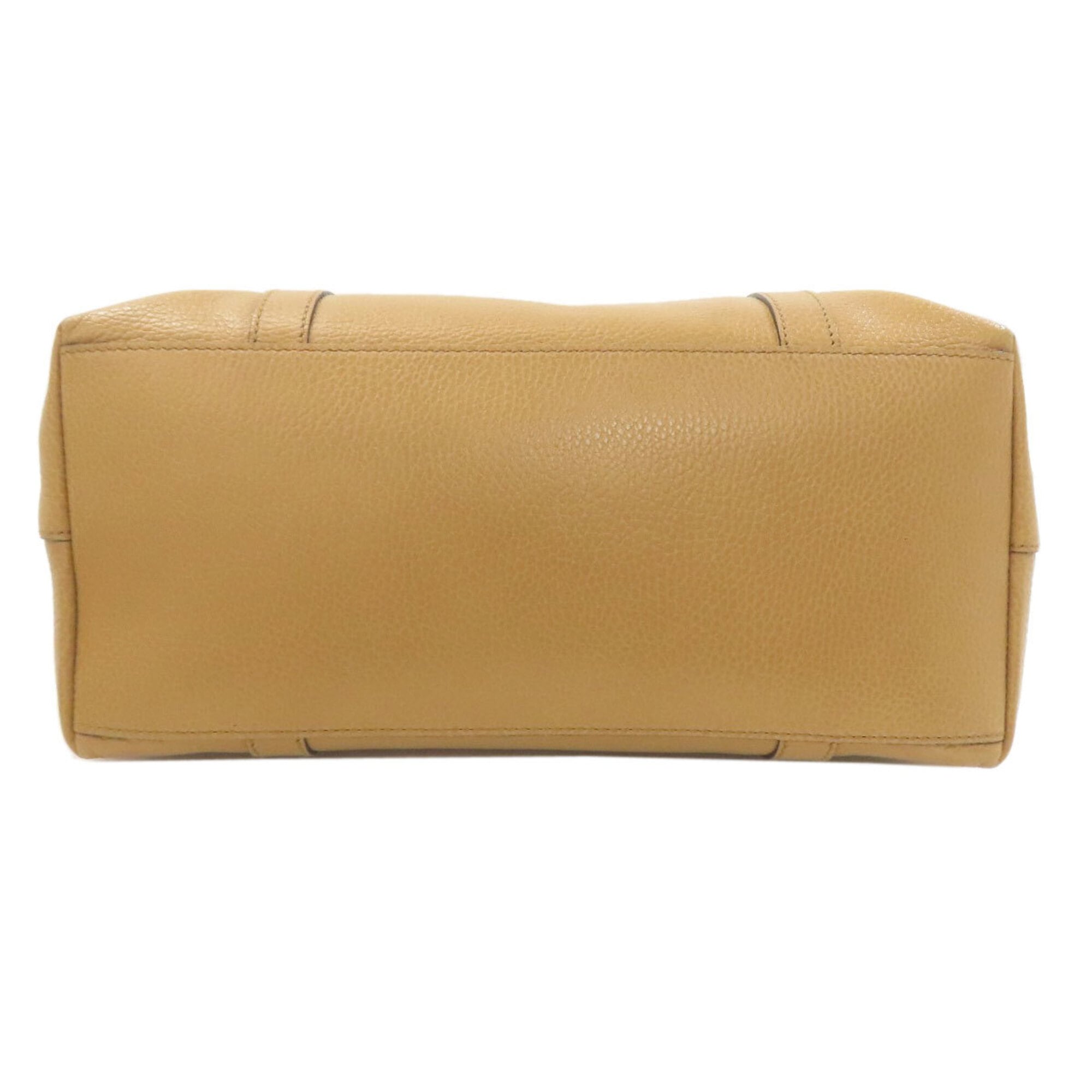 Gucci Beige Leather Tote Bag (Pre-Owned)