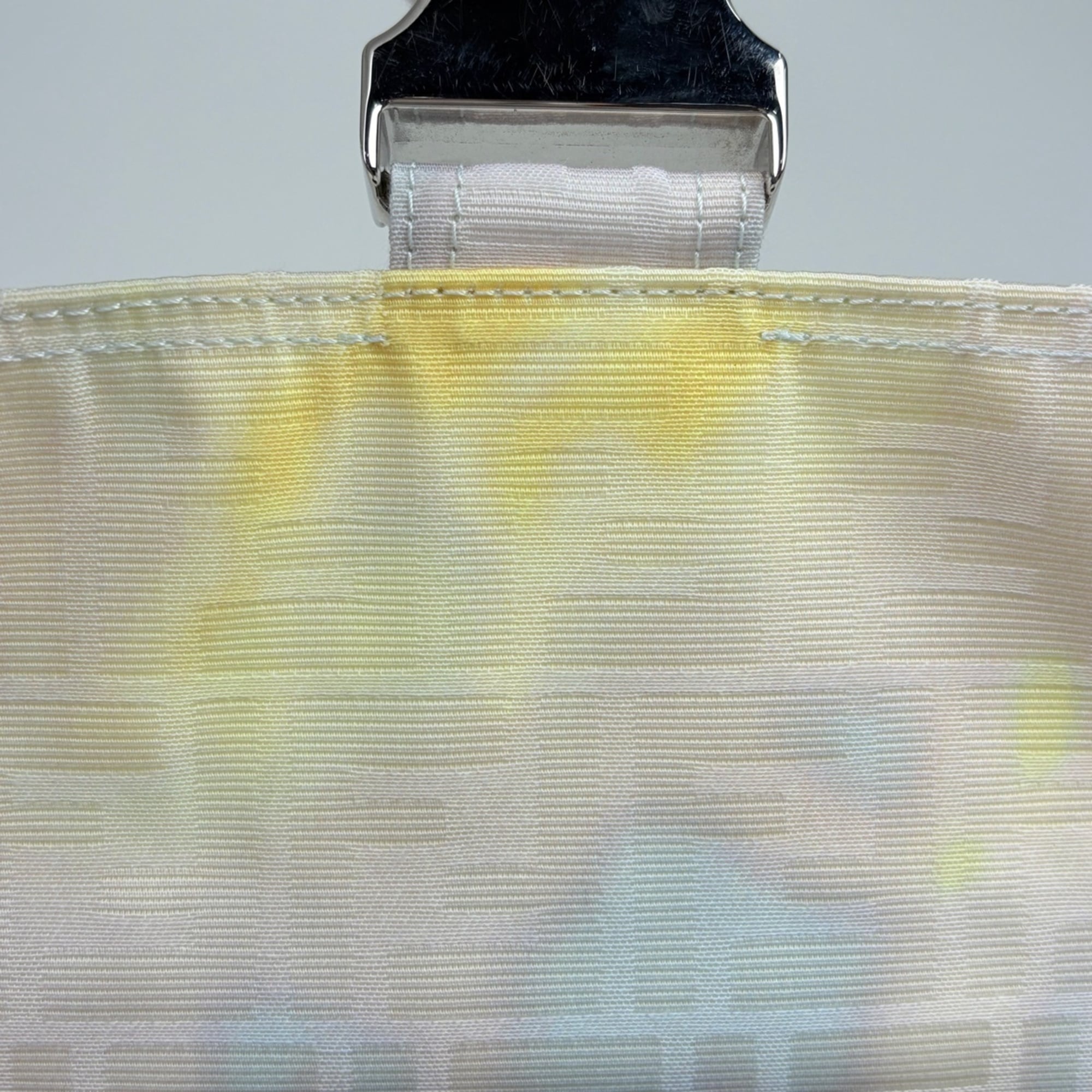 Fendi Multi-Color Nylon Leather Backpack (Pre-Owned)