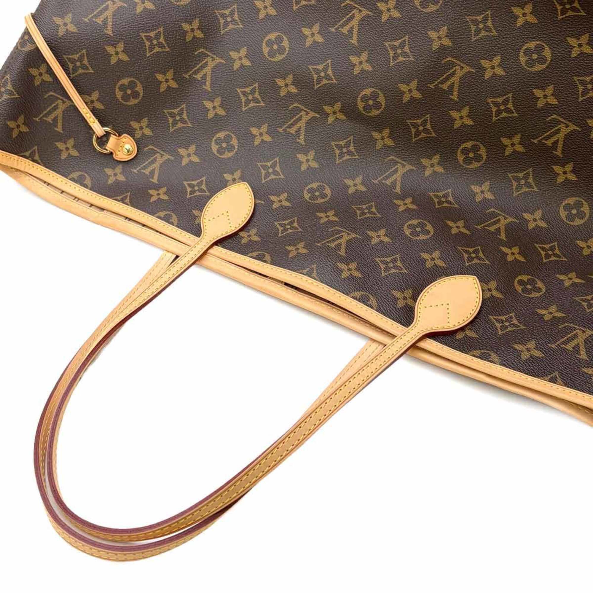 Louis Vuitton Beige Monogram Monogram Canvas Tote Bag (Pre-Owned)