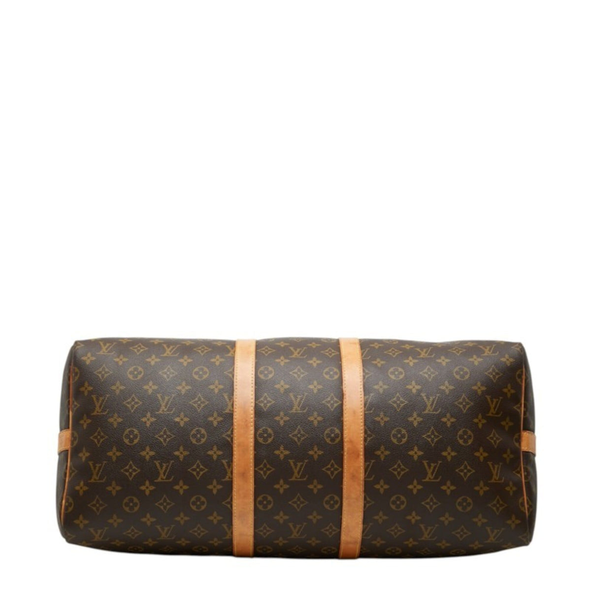 Louis Vuitton Monogram Brown Pvc Leather Boston Bag (Pre-Owned)