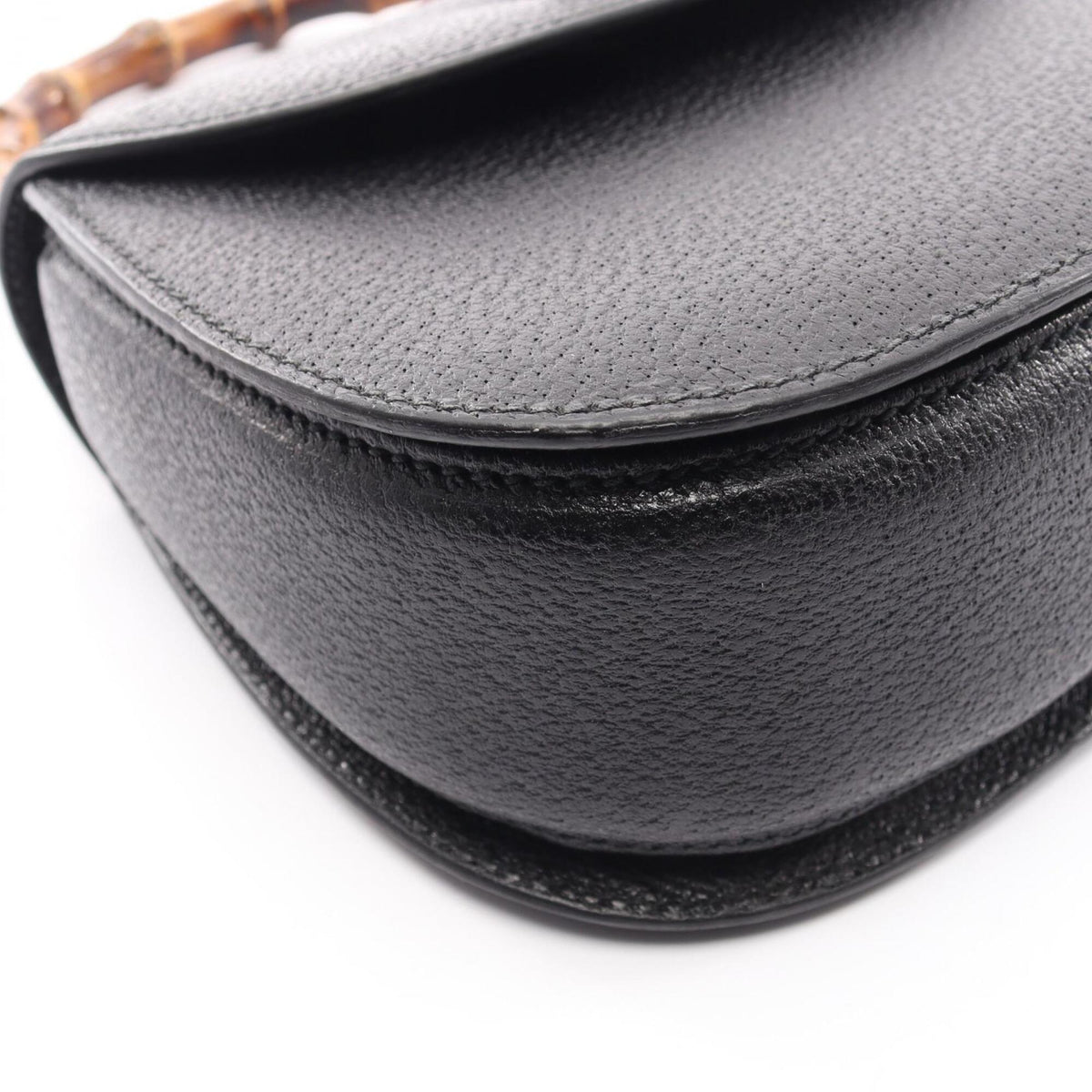 Gucci Black Leather Handbag (Pre-Owned)