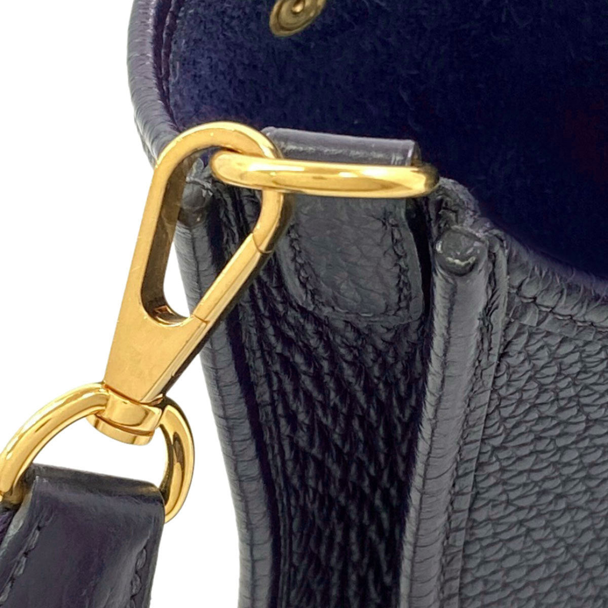 Hermes Navy Shoulder Bag (Pre-Owned)