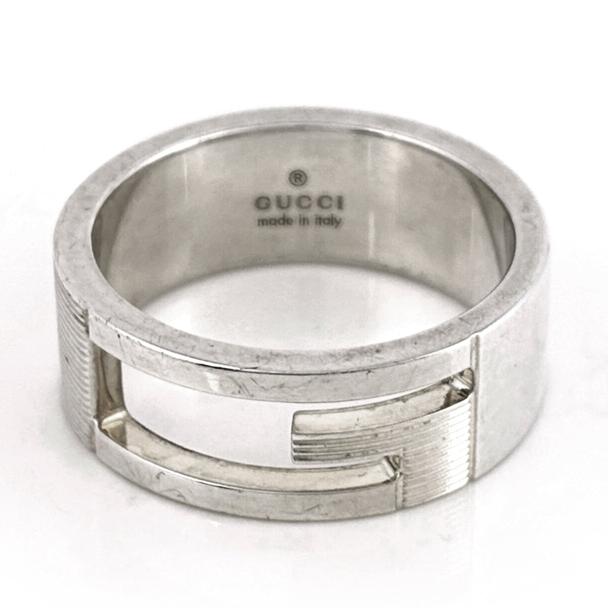 Gucci Silver Silver 925 Band Ring (Pre-Owned)