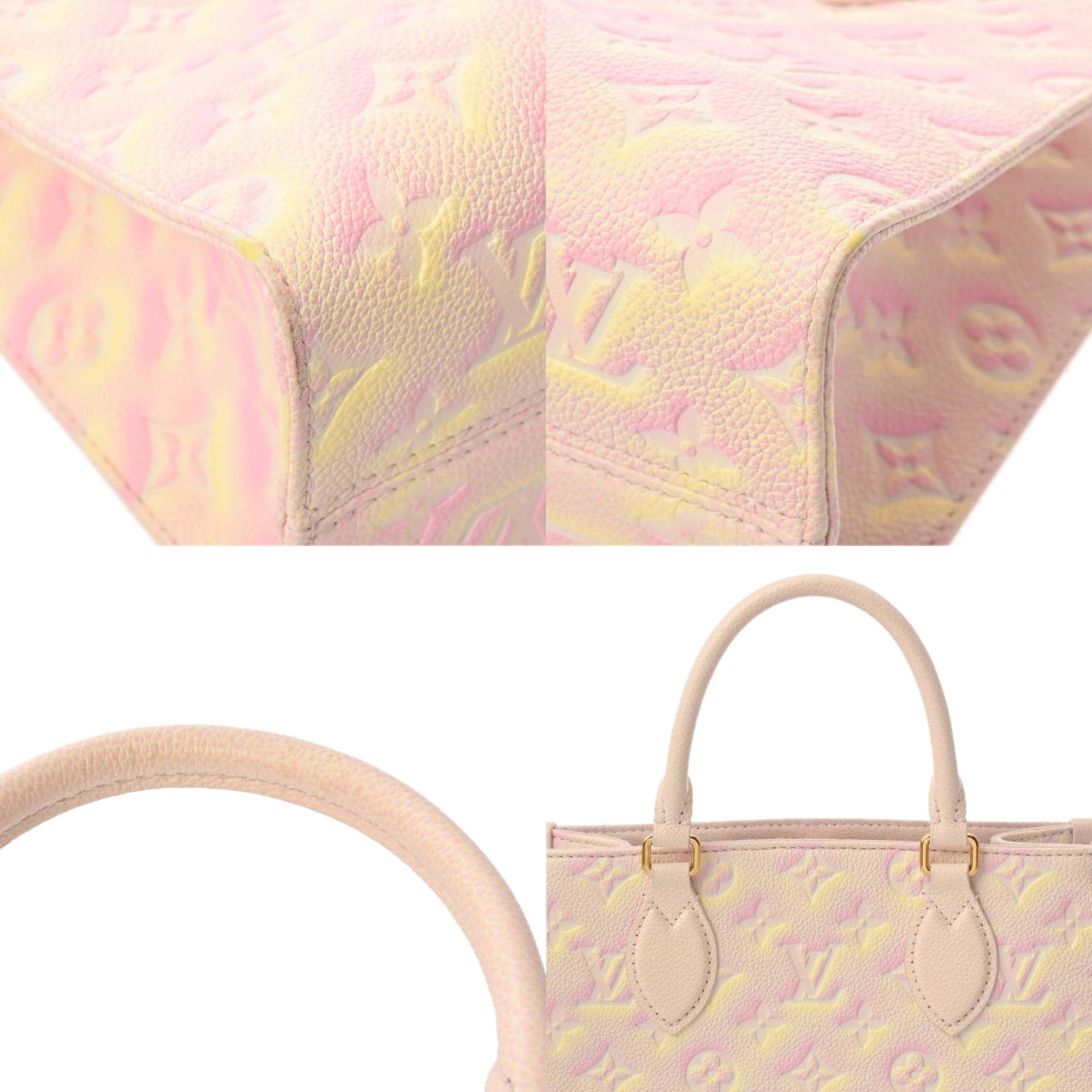 Louis Vuitton Light Pink Leather Handbag (Pre-Owned)