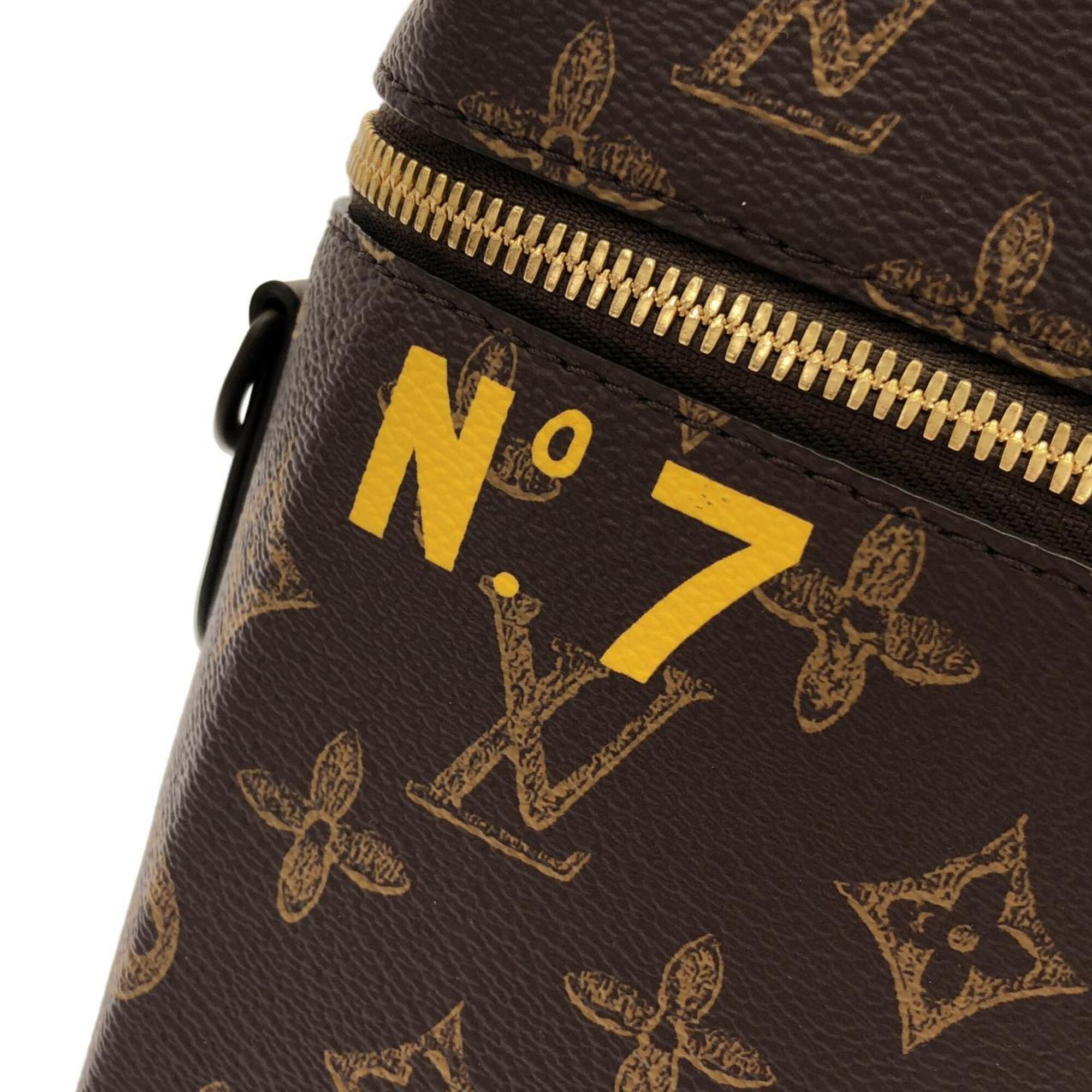 Louis Vuitton Monogram Marron Coated Canvas Handbag (Pre-Owned)