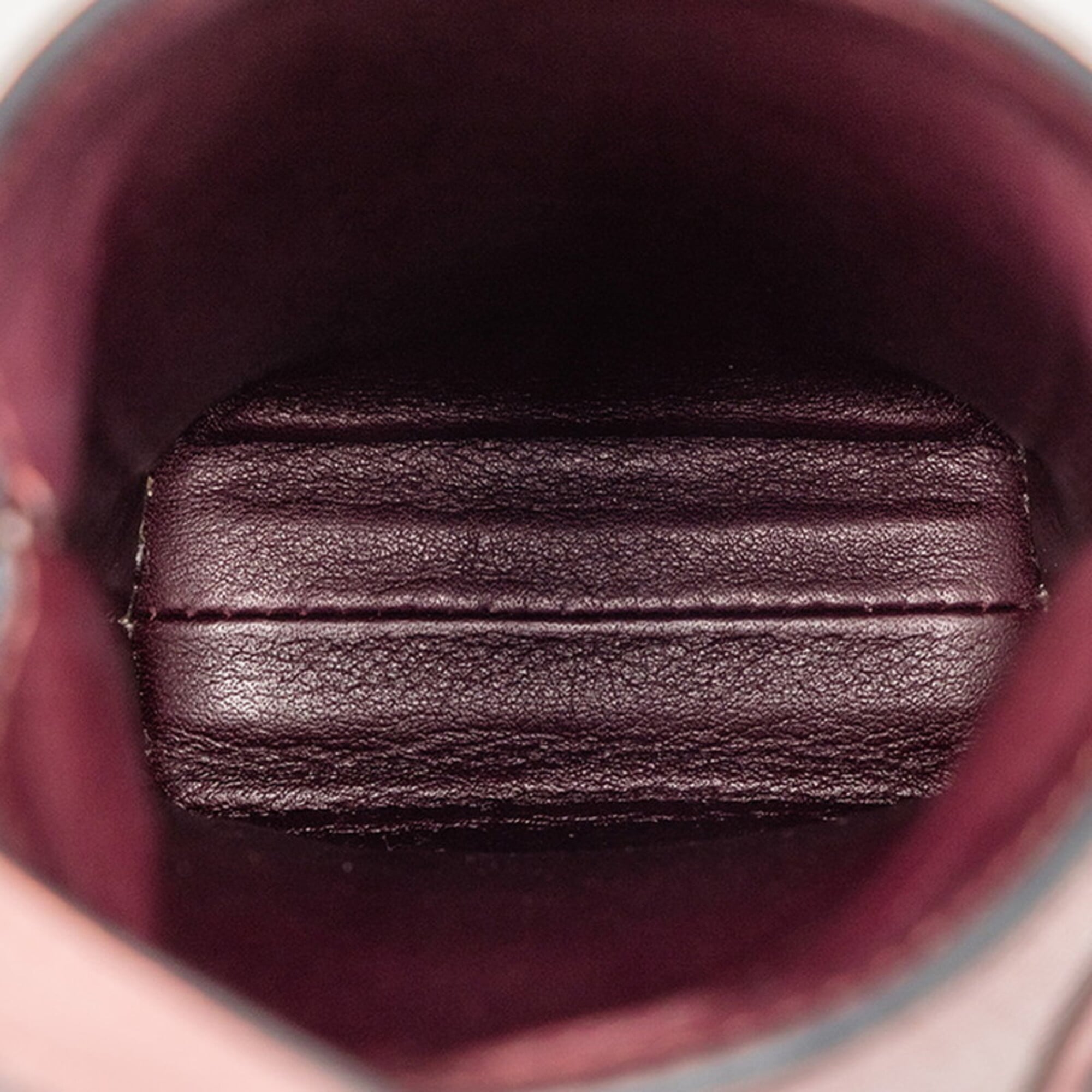 Loewe Pink Leather Handbag Pochette Pouch (Pre-Owned)