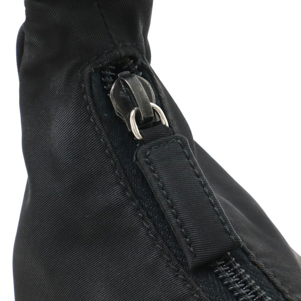 Prada Black Nero Nylon Handbag (Pre-Owned)