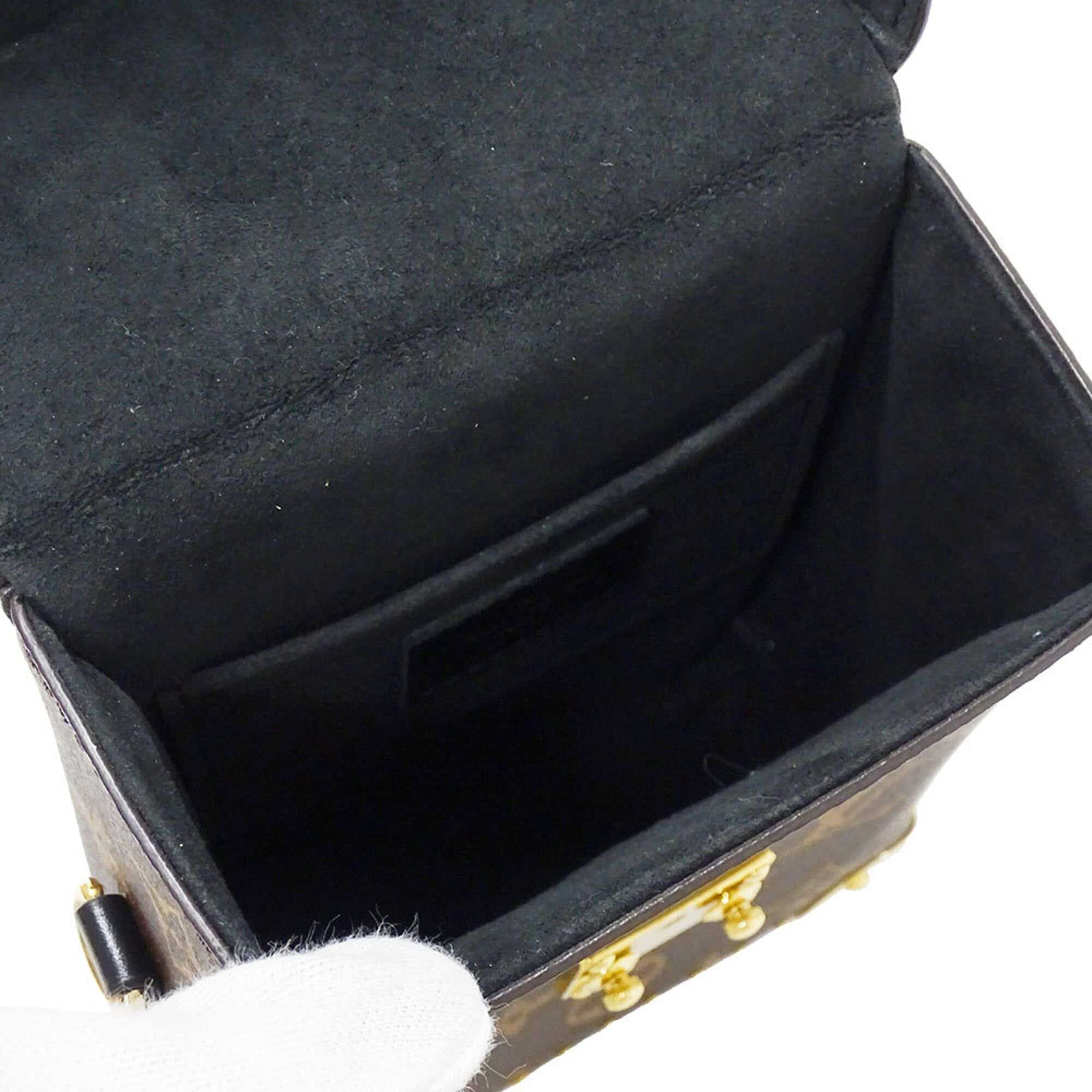 Louis Vuitton Brown Monogram Handbag Shoulder Bag (Pre-Owned)