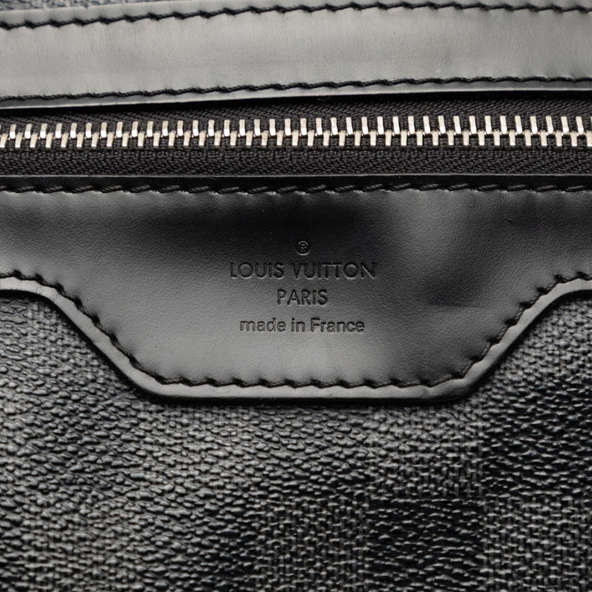 Louis Vuitton Black Pvc Leather Shoulder Bag (Pre-Owned)