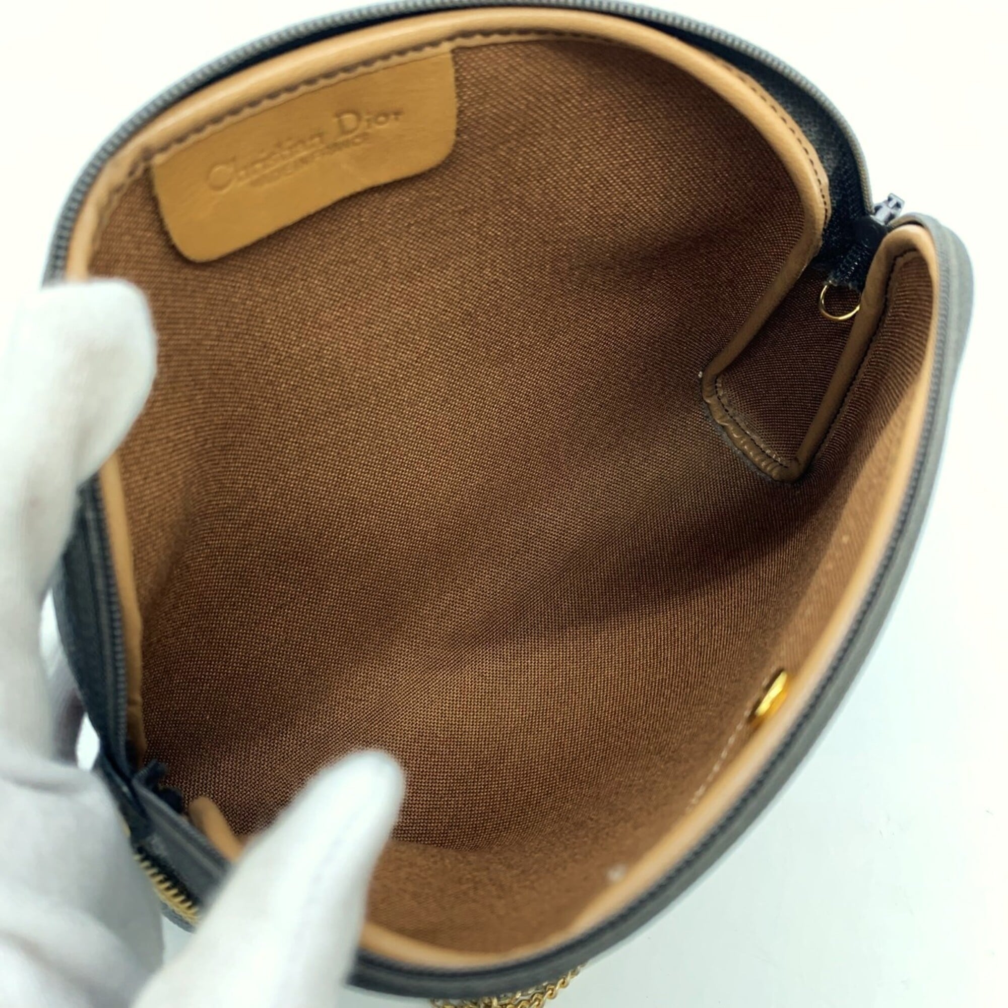 Christian Dior Brown Pvc Shoulder Bag (Pre-Owned)