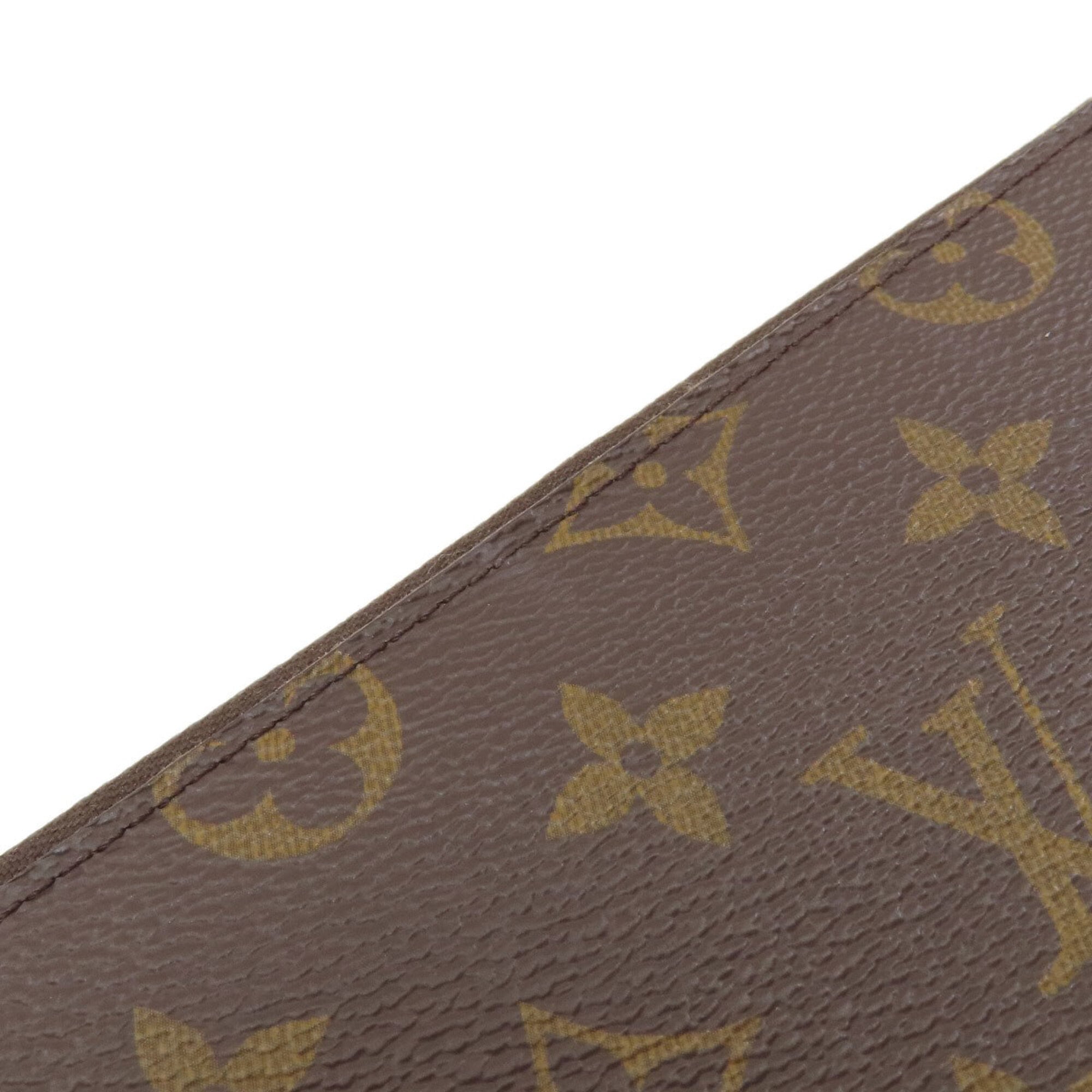 Louis Vuitton Monogram Monogram Canvas Long Wallet (Bi-Fold) (Pre-Owned)
