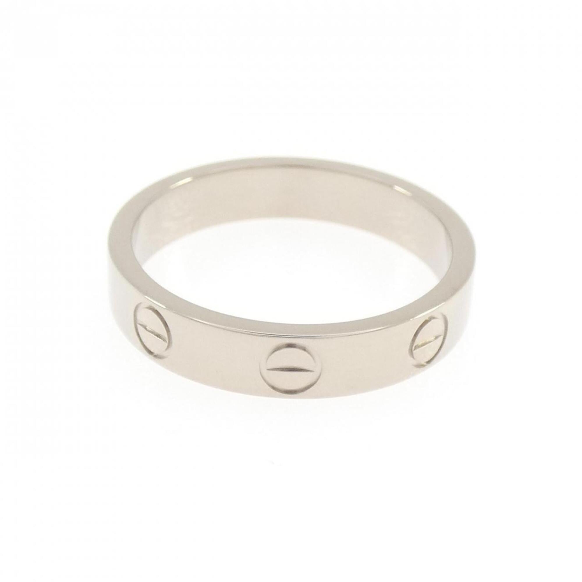 Cartier Love White Gold (18K) Band Ring (Pre-Owned)