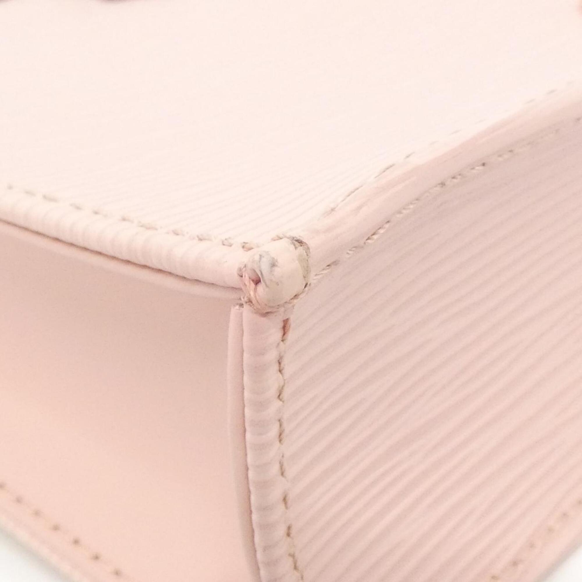 Louis Vuitton Pink Leather Shoulder Bag (Pre-Owned)