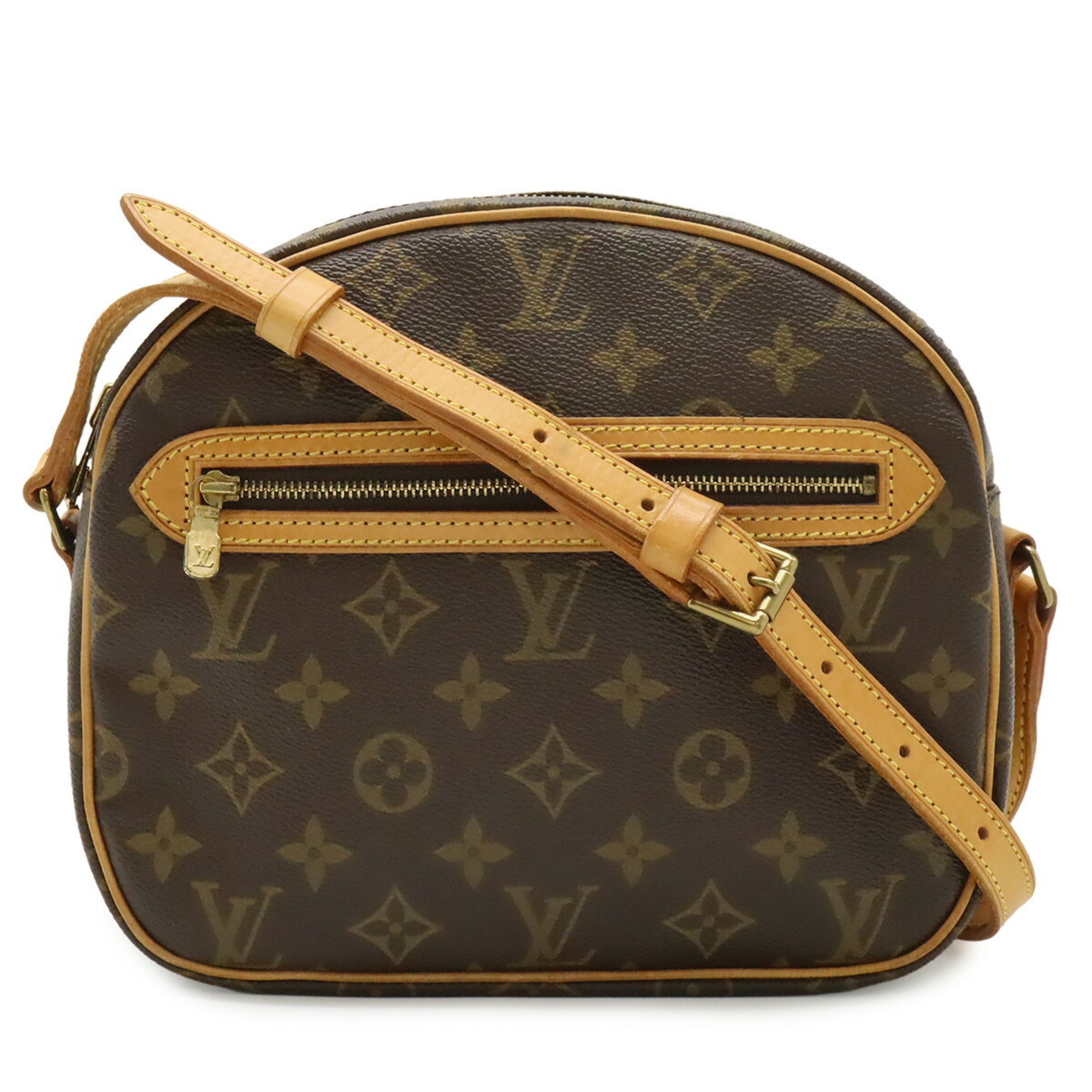 Louis Vuitton Brown Galle Monogram Monogram Pochette Shoulder Bag (Pre-Owned)
