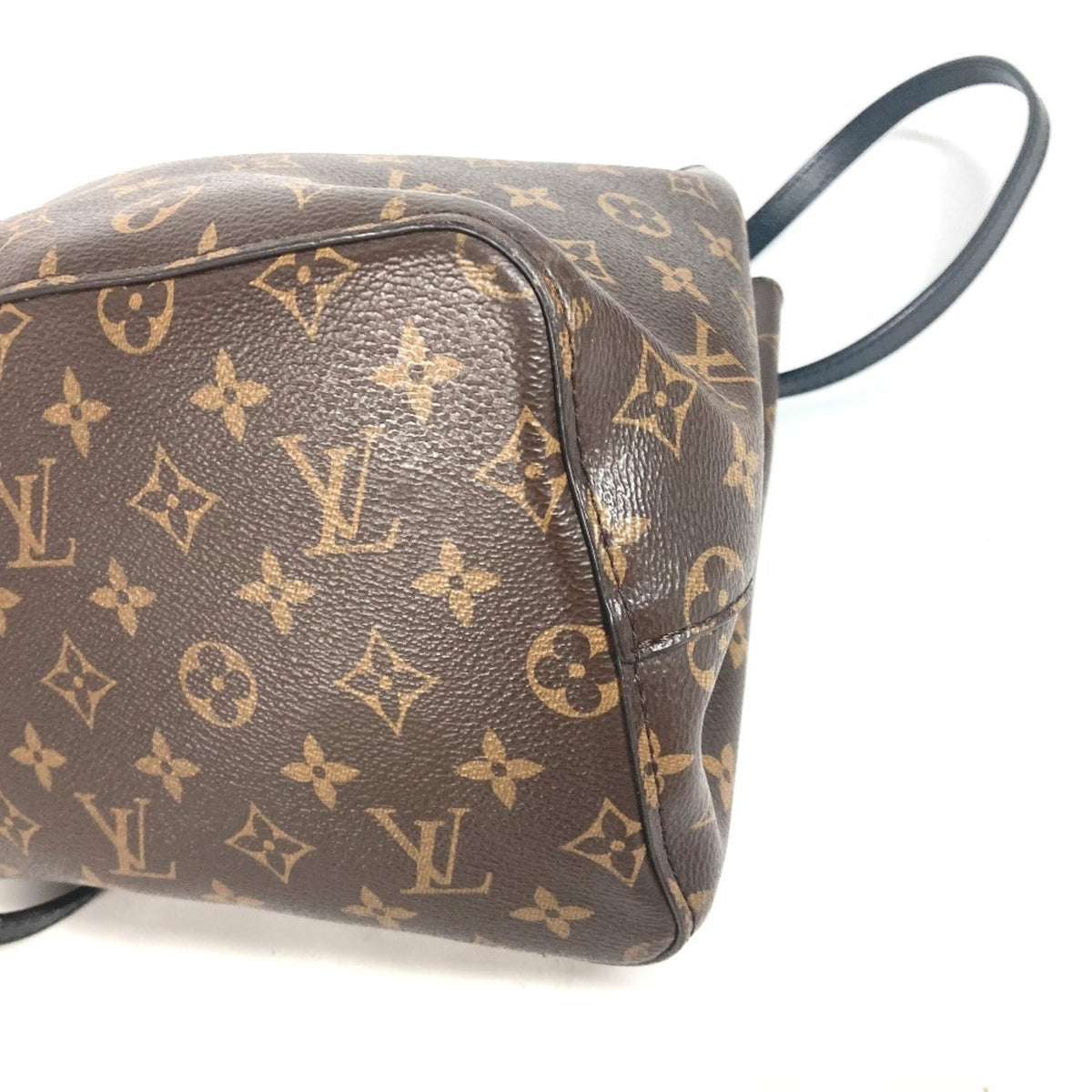 Louis Vuitton Black Brown Noir Monogram Shoulder Bag (Pre-Owned)