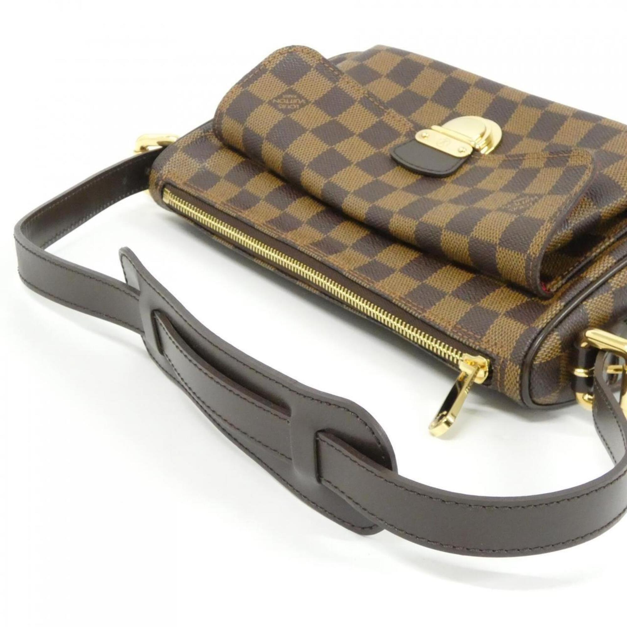 Louis Vuitton Ebene Coated Canvas Shoulder Bag (Pre-Owned)