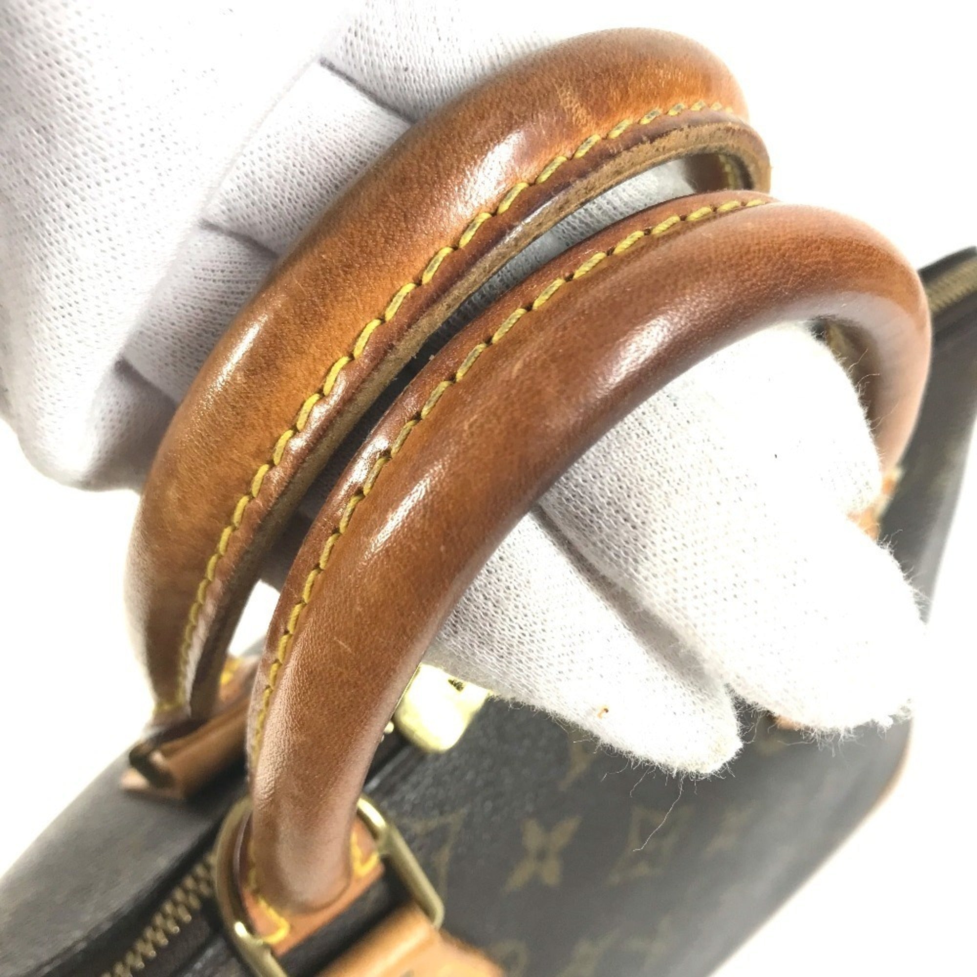 Louis Vuitton Brown Galle Monogram Handbag Tote Bag (Pre-Owned)