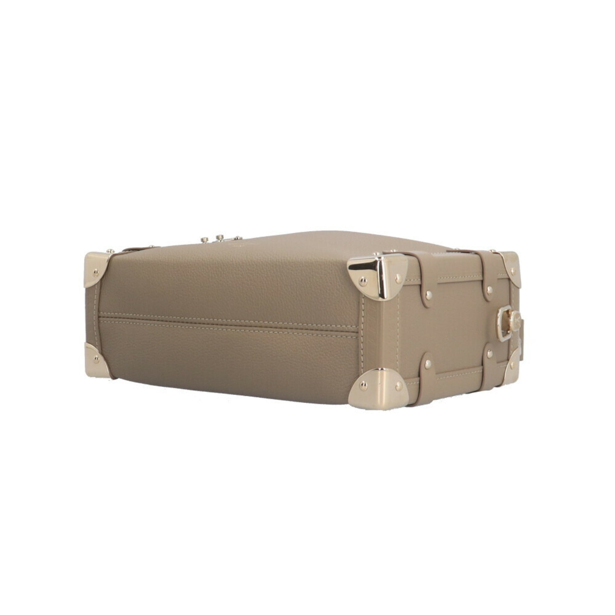 Louis Vuitton Beige Taupe Leather Shoulder Bag (Pre-Owned)