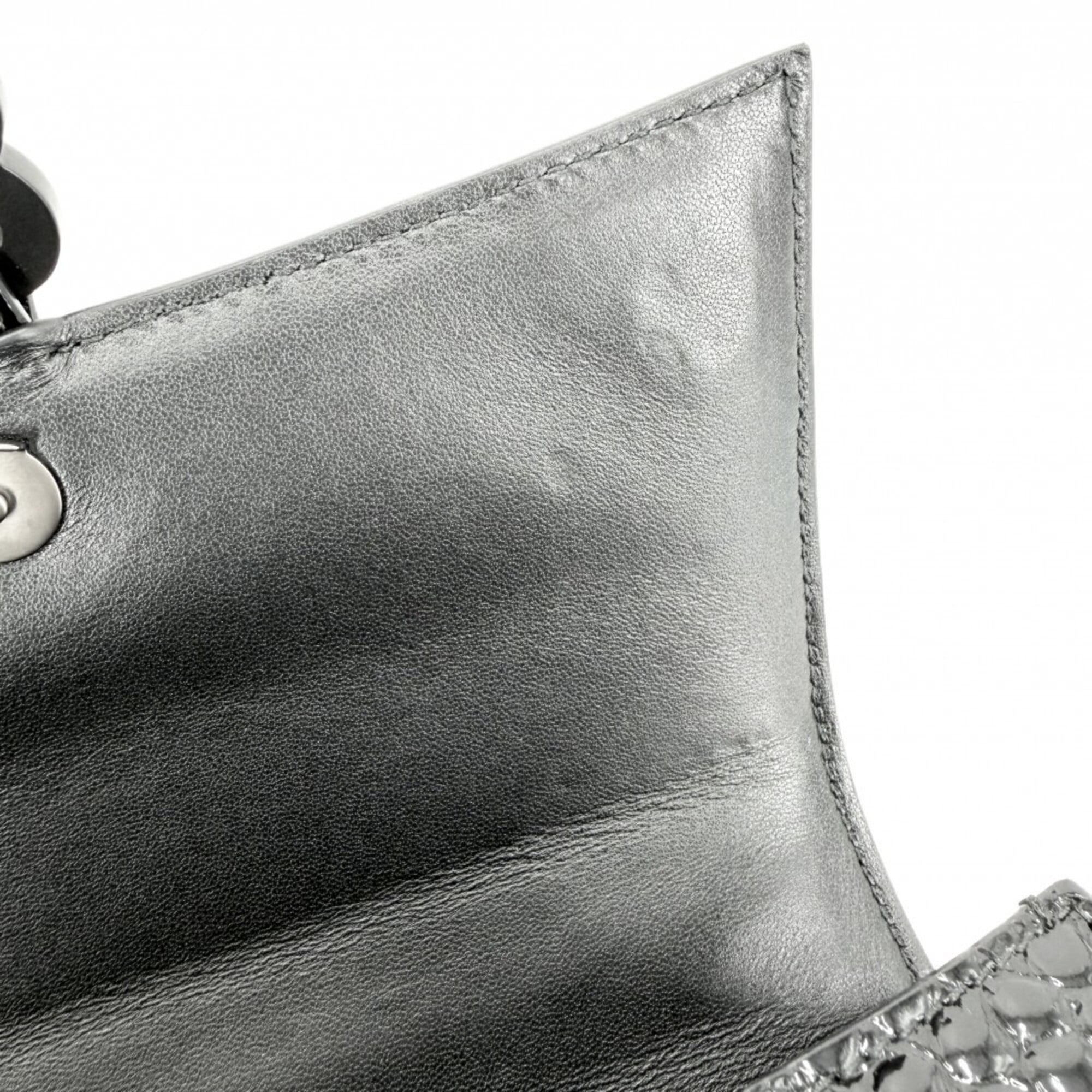 Balenciaga Black Leather Handbag Shoulder Bag (Pre-Owned)