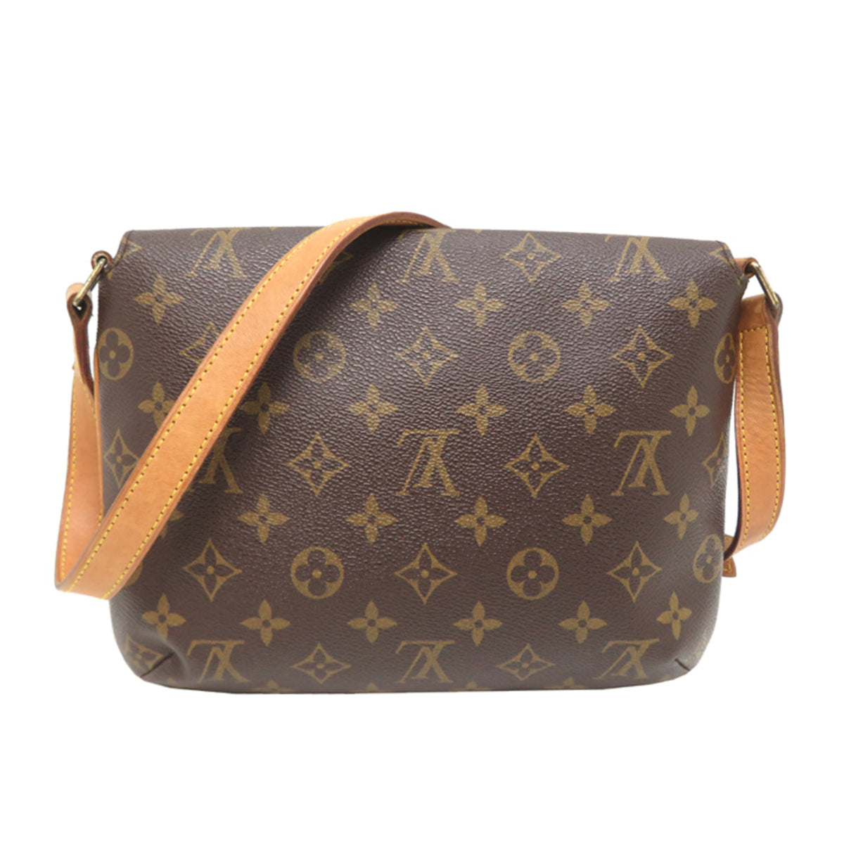 Louis Vuitton Brown Monogram Shoulder Bag (Pre-Owned)