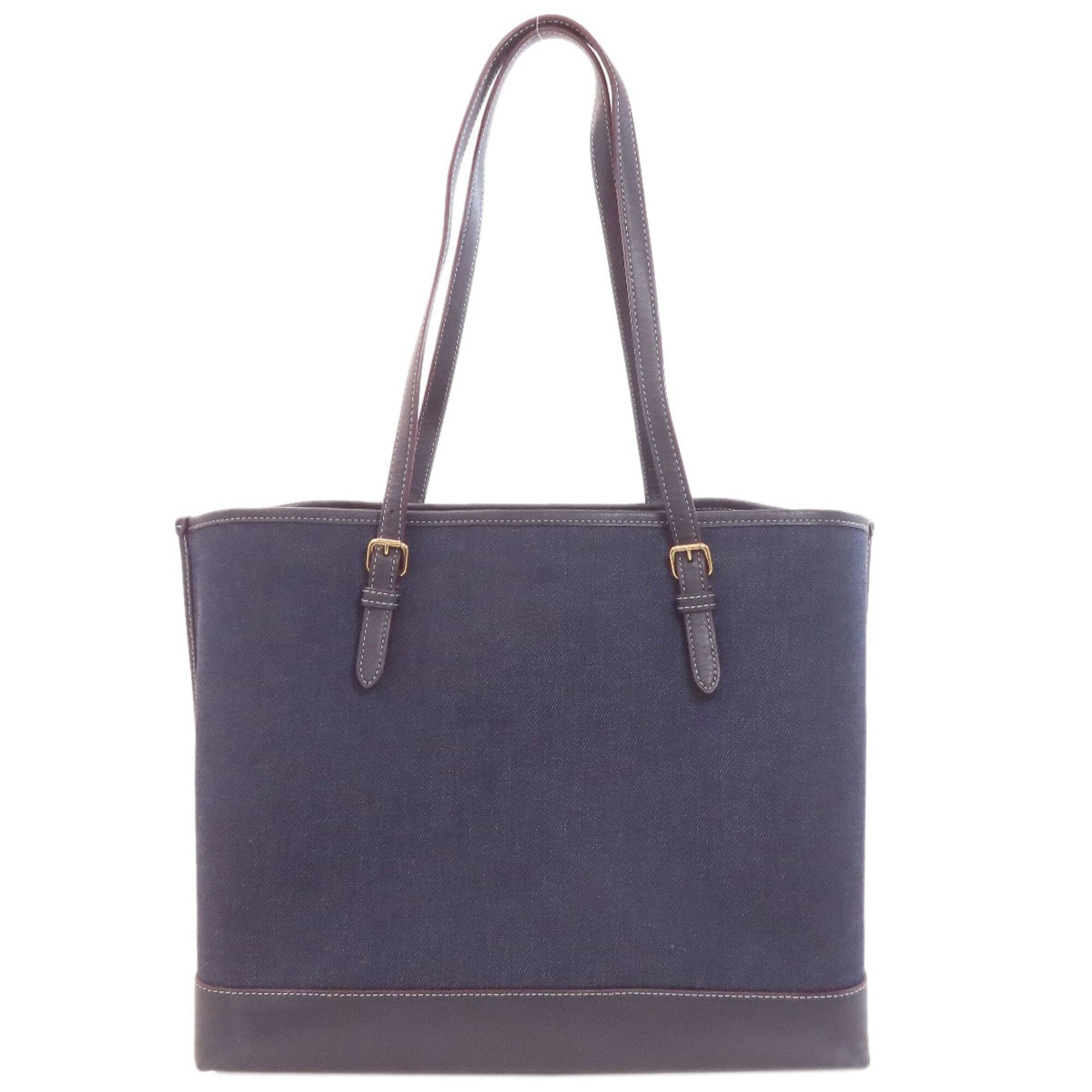 Coach Blue Denim Tote Bag (Pre-Owned)