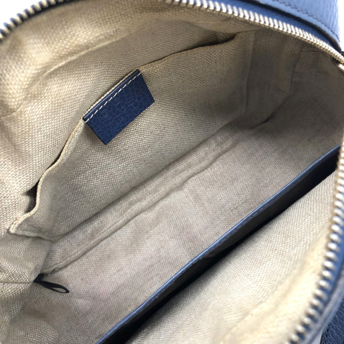 Gucci Brown Gg Canvas Leather Shoulder Bag (Pre-Owned)