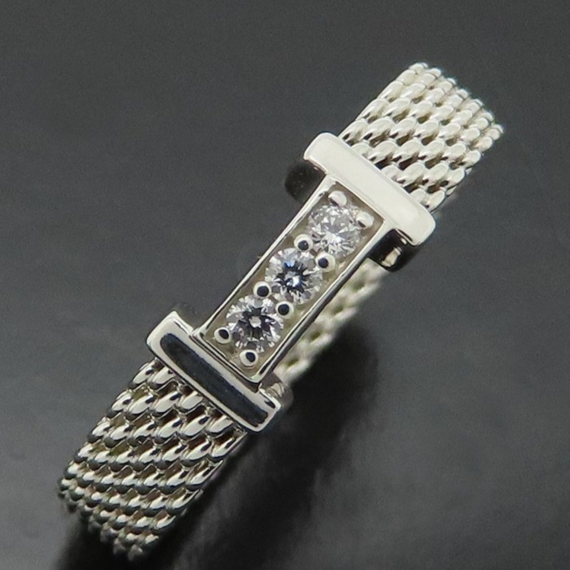 Tiffany Silver 925 Band Ring (Pre-Owned)