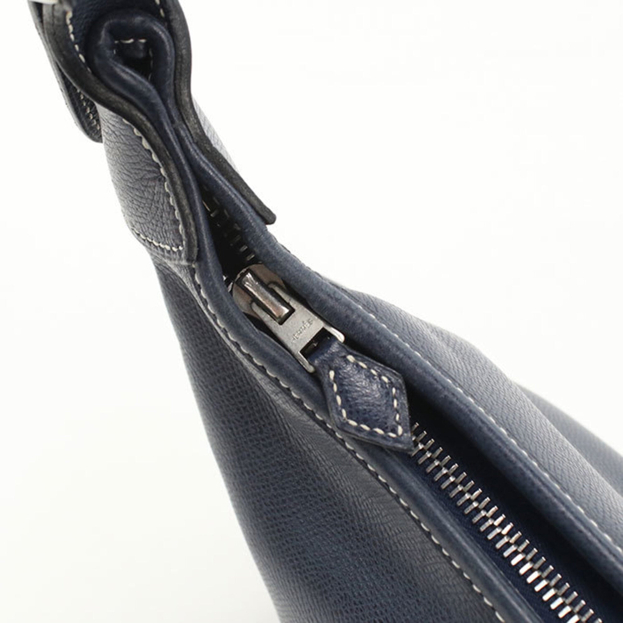 Hermes Navy Shoulder Bag (Pre-Owned)
