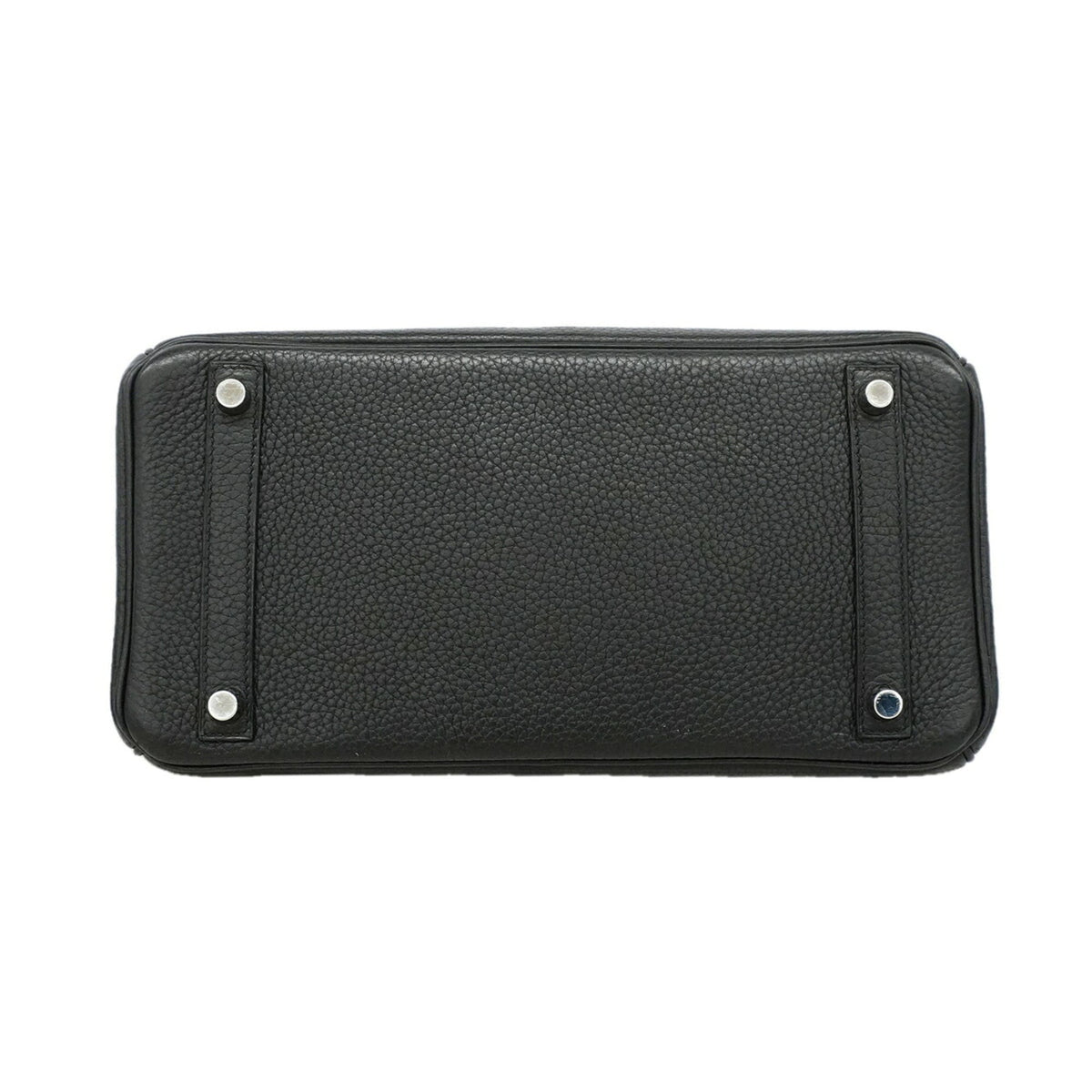 Hermes Black Togo Leather Handbag (Pre-Owned)