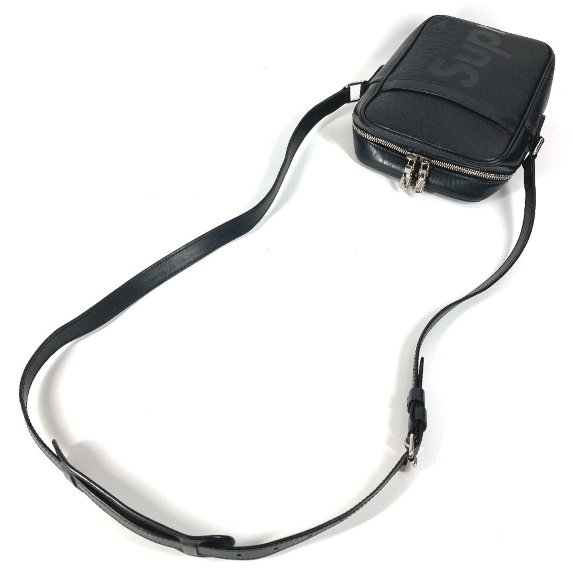 Louis Vuitton Epi Black Noir Epi Leather Shoulder Bag (Pre-Owned)