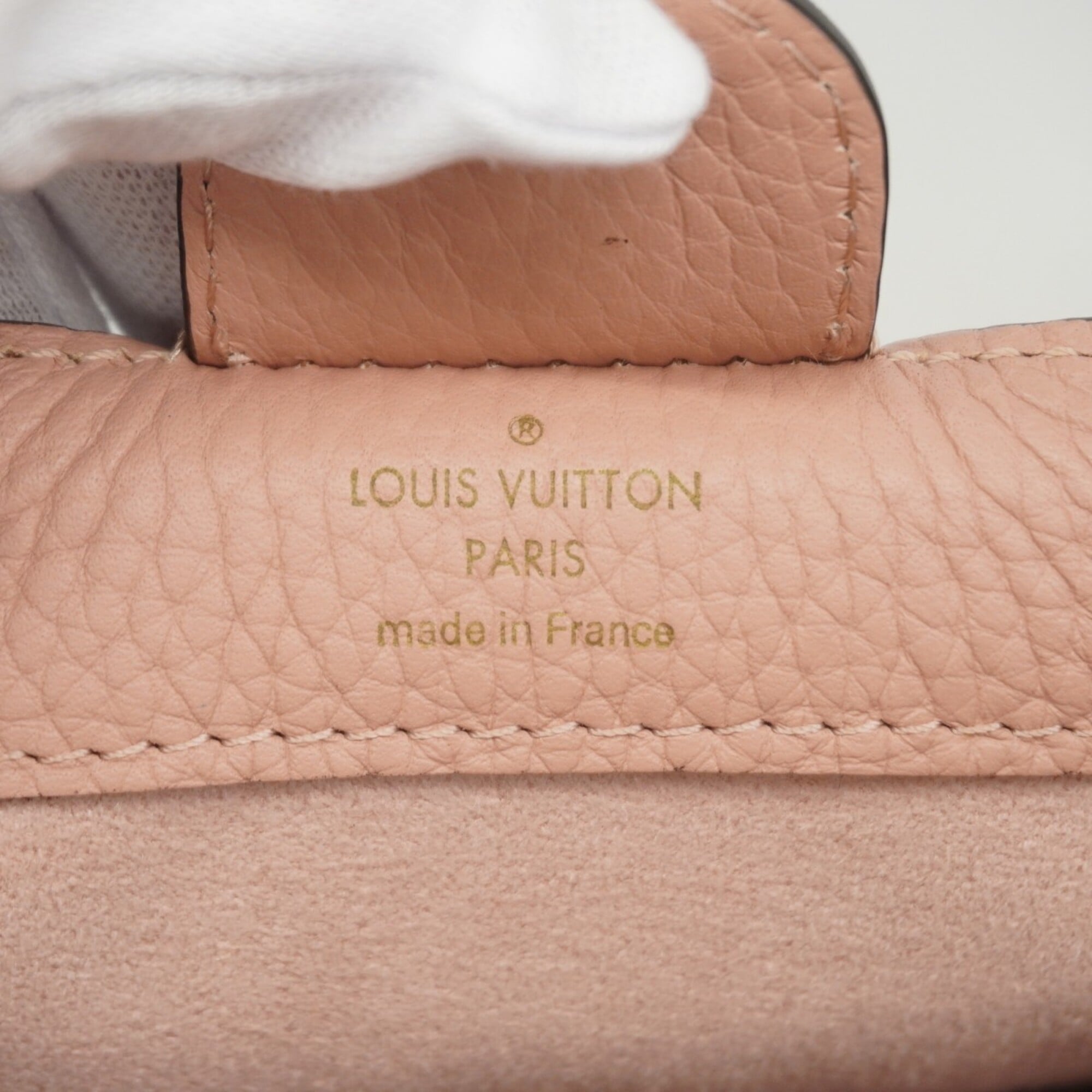 Louis Vuitton Ebene Magnolia Handbag (Pre-Owned)