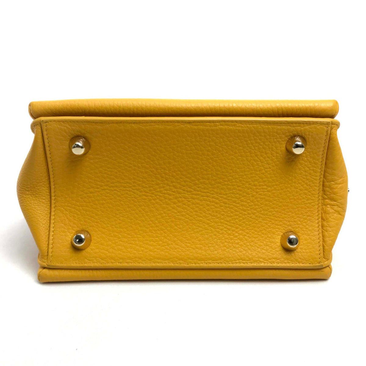 Christian Louboutin Yellow Leather Handbag (Pre-Owned)