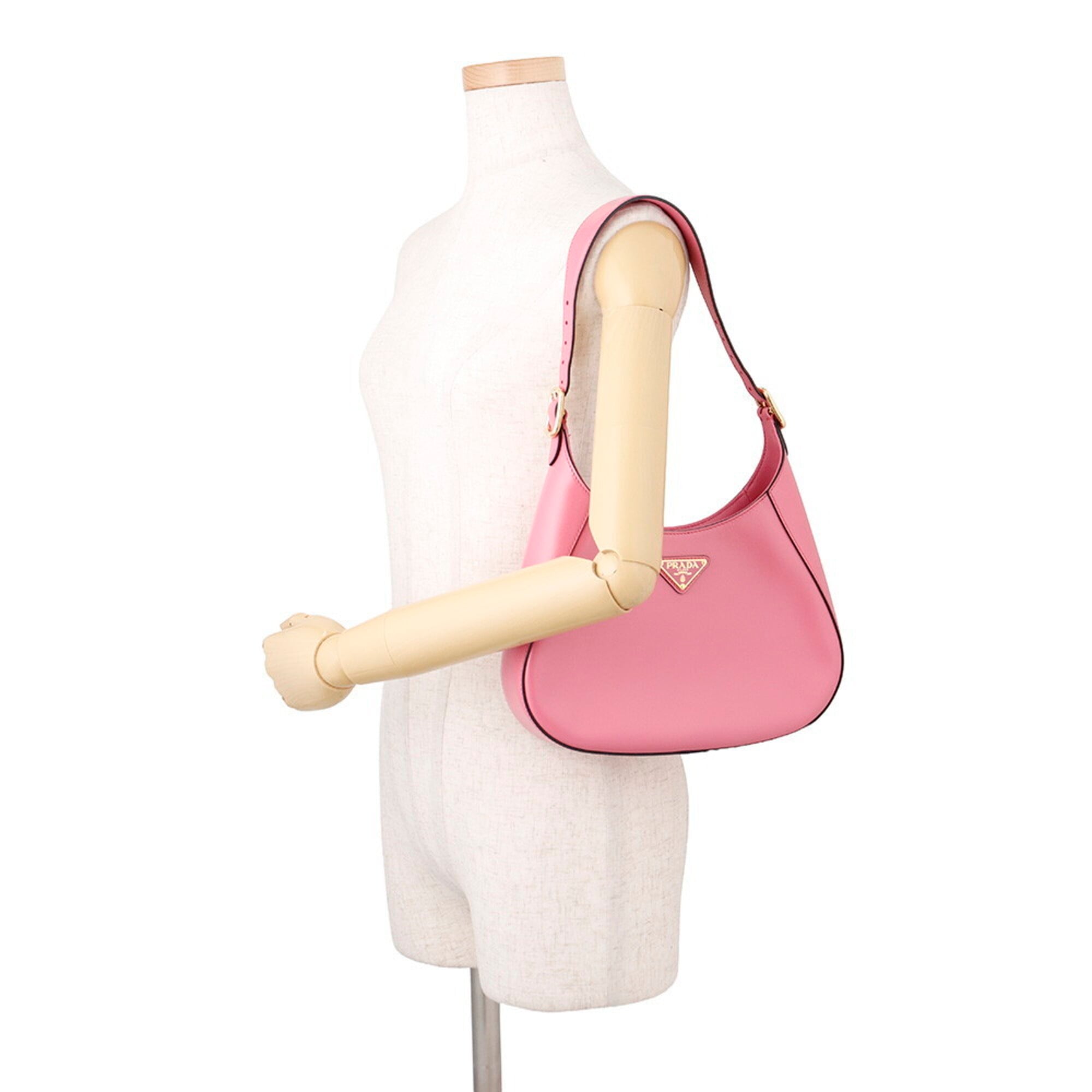 Prada Pink Handbag Shoulder Bag (Pre-Owned)