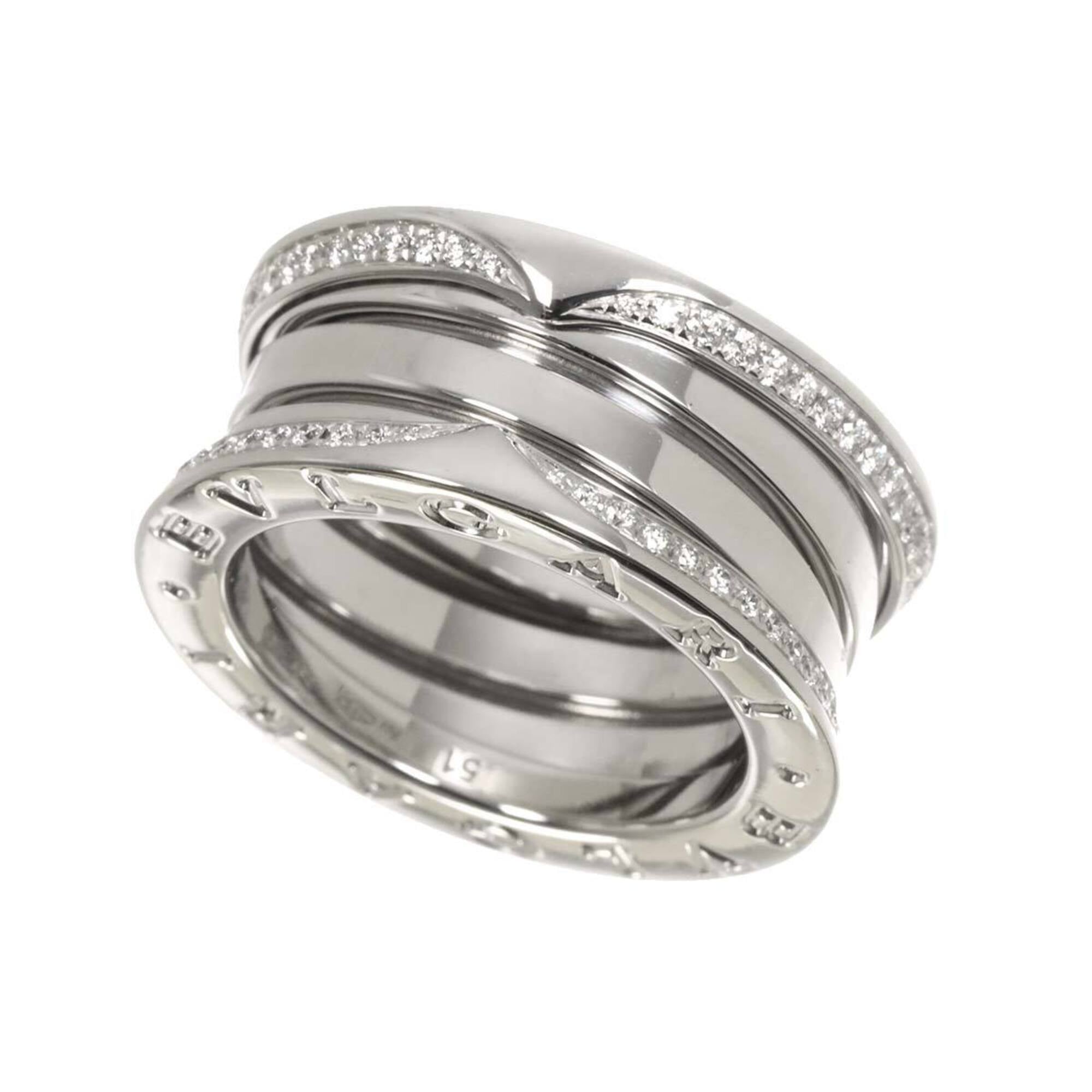 Bvlgari White Gold (18K) Band Ring (Pre-Owned)