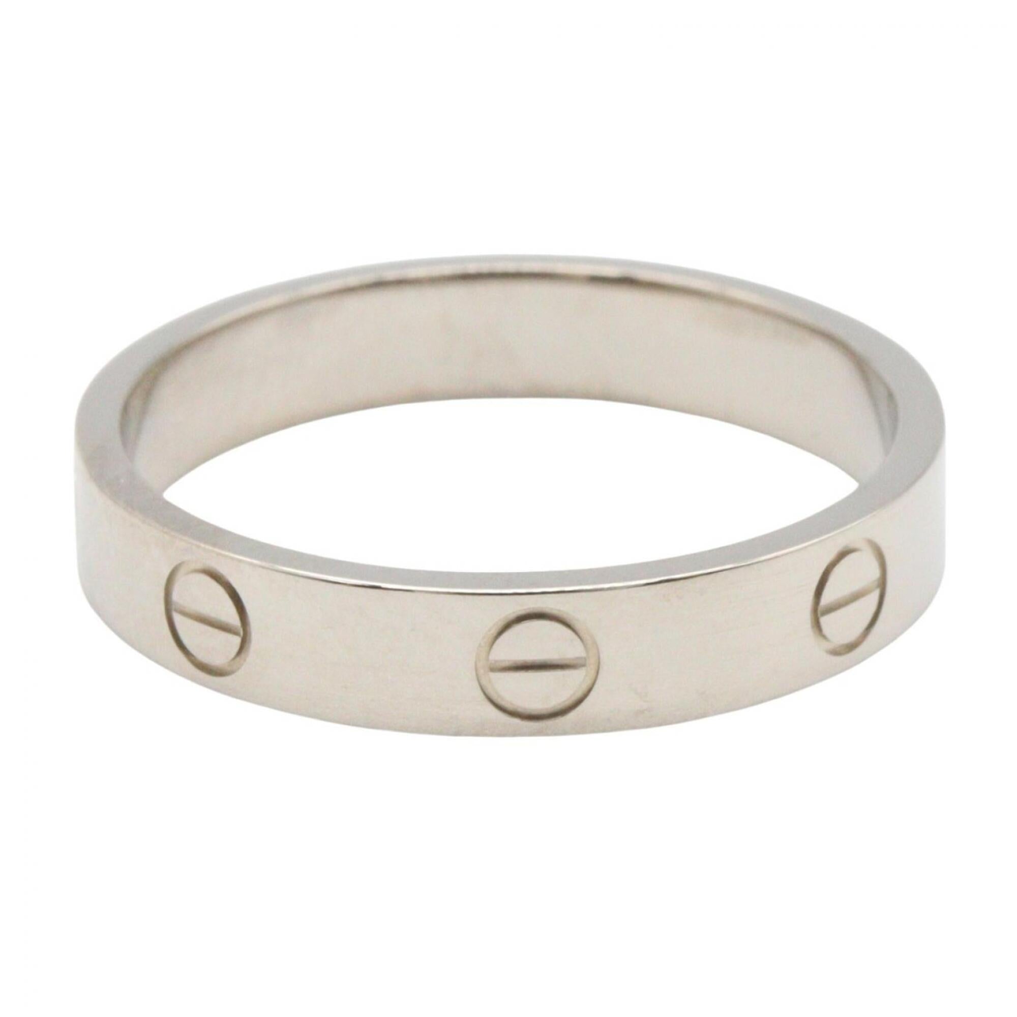 Cartier White Gold White Gold (18K) Band Ring (Pre-Owned)