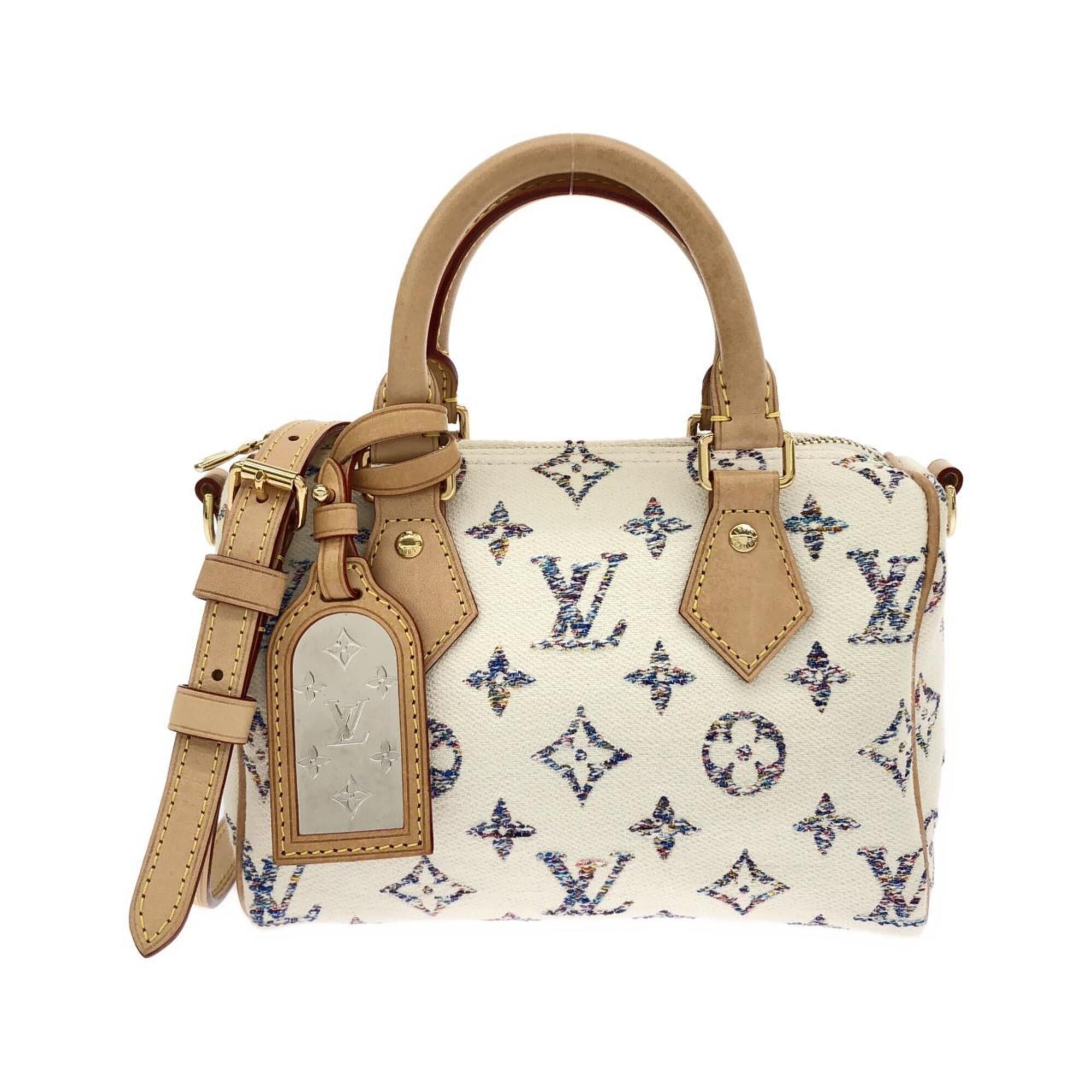 Louis Vuitton Monogram Multicolore White Jacquard Boston Bag (Pre-Owned)